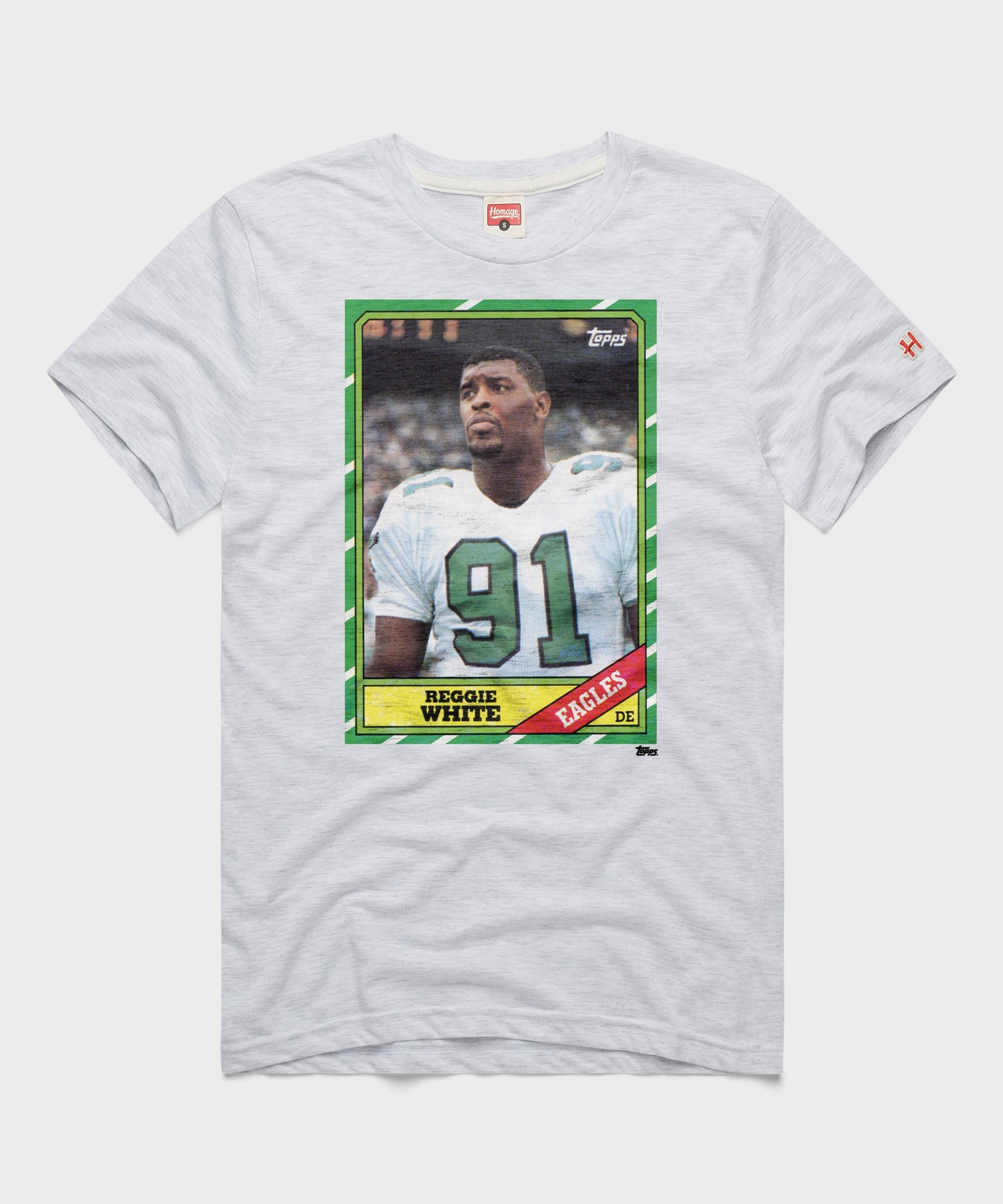1986 Topps Football Reggie White Eagles