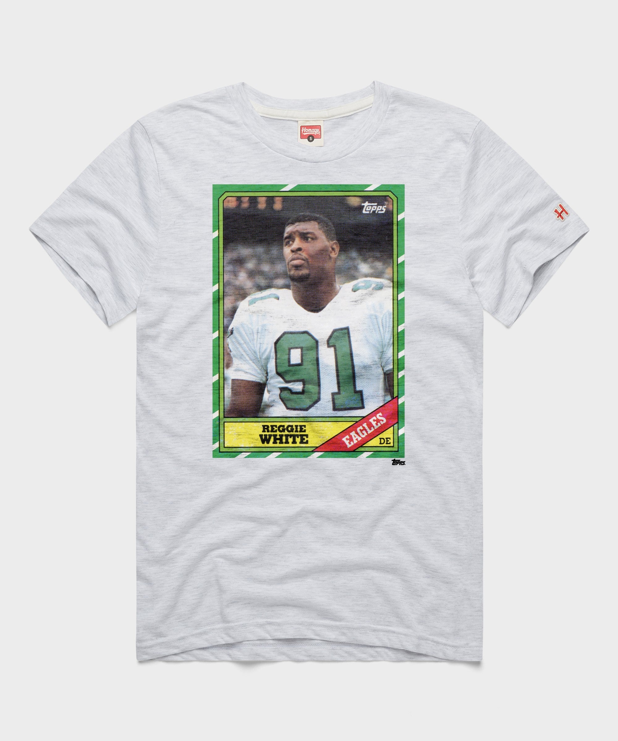 1986 Topps Football Reggie White Eagles