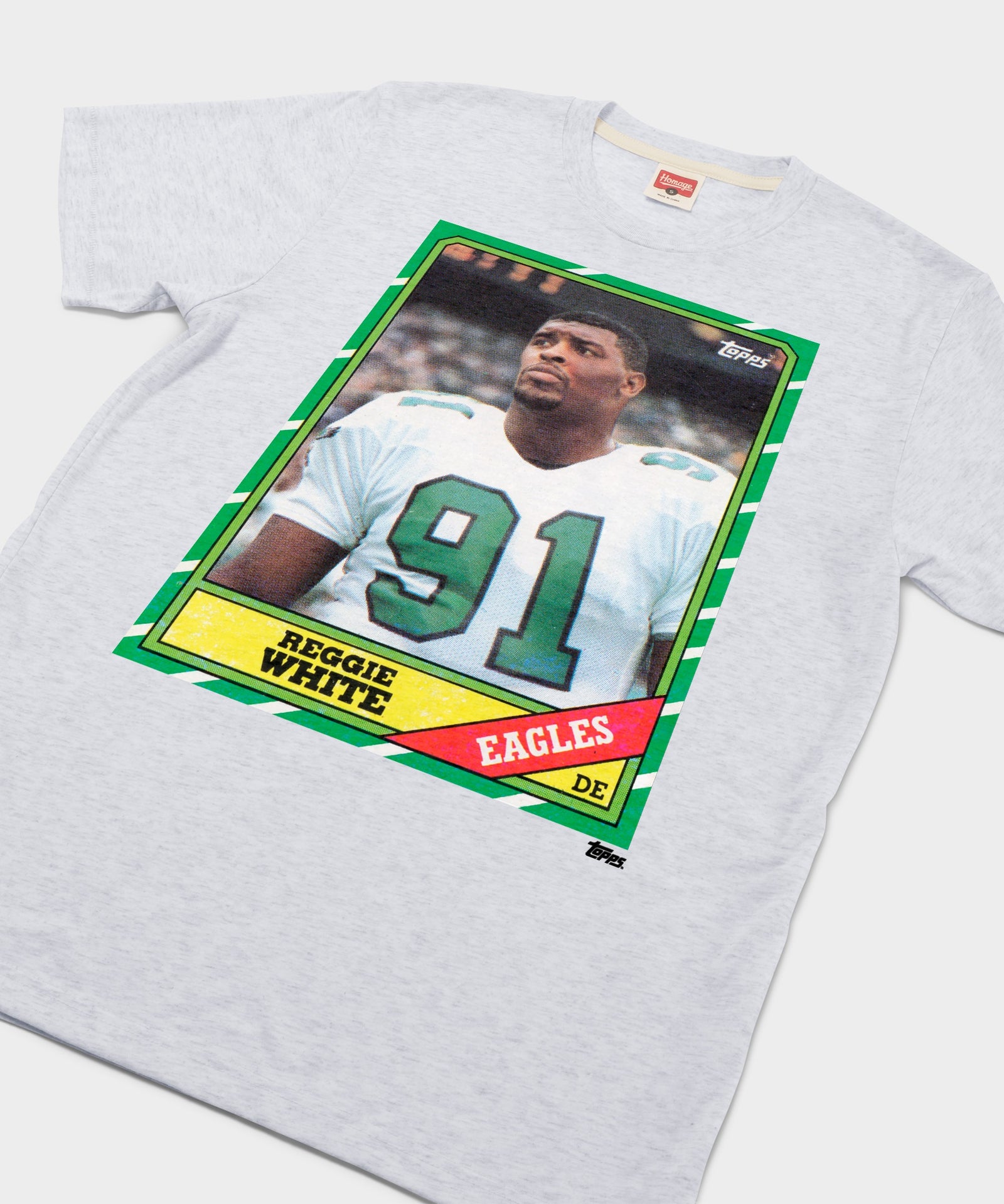 1986 Topps Football Reggie White Eagles