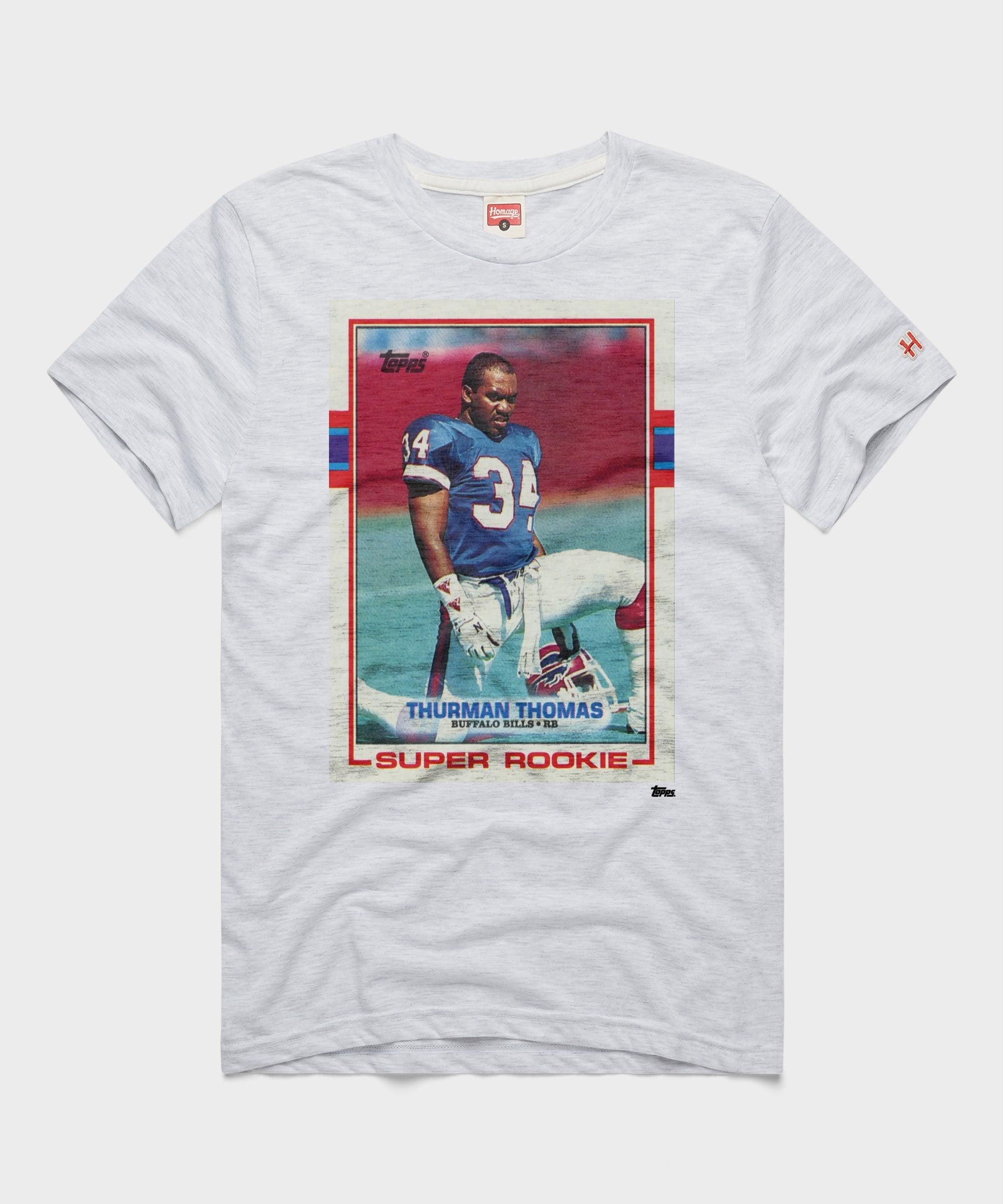 1989 Topps Football Thurman Thomas Bills Ash