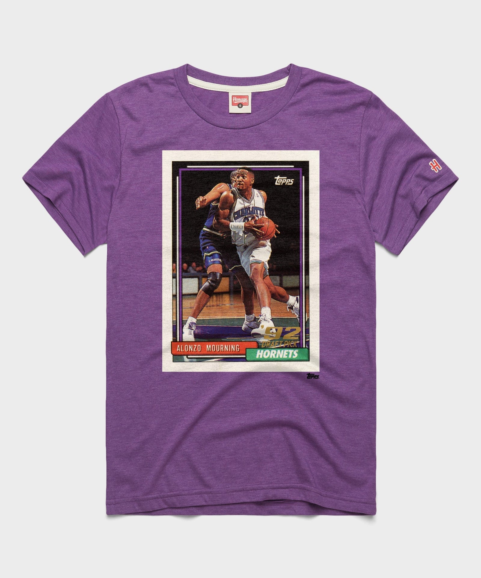 1992 Topps Basketball Alonzo Mourning Hornets