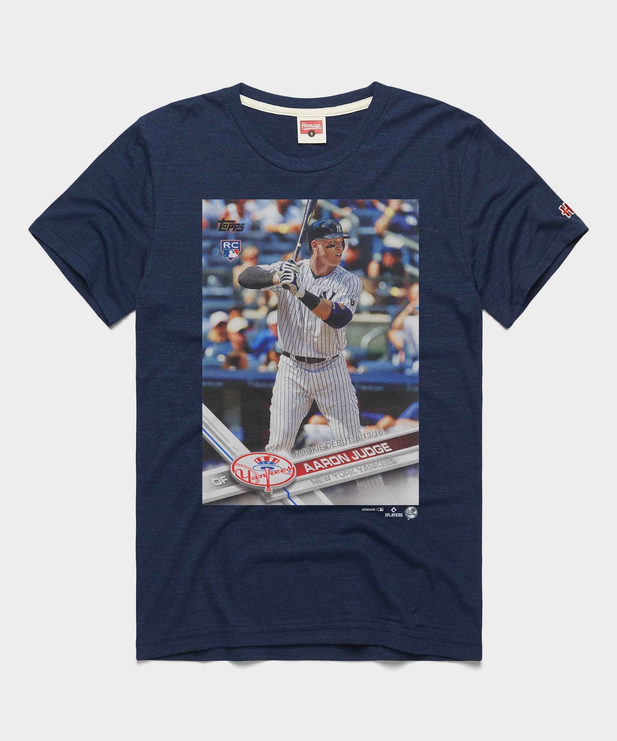 2017 Topps Baseball Update Aaron Judge Yankees Navy