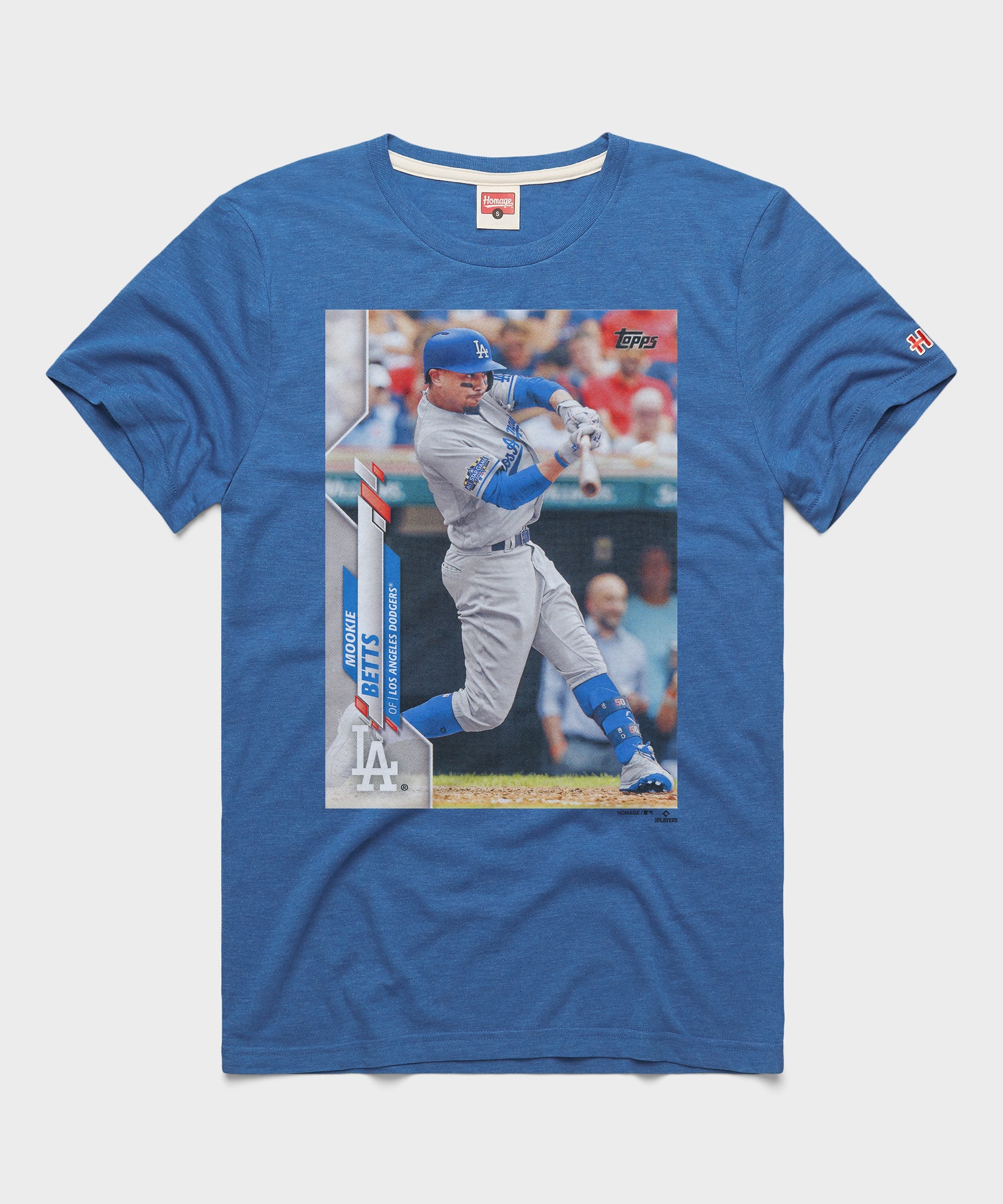 2020 Topps Baseball Mookie Betts Dodgers Royal Blue