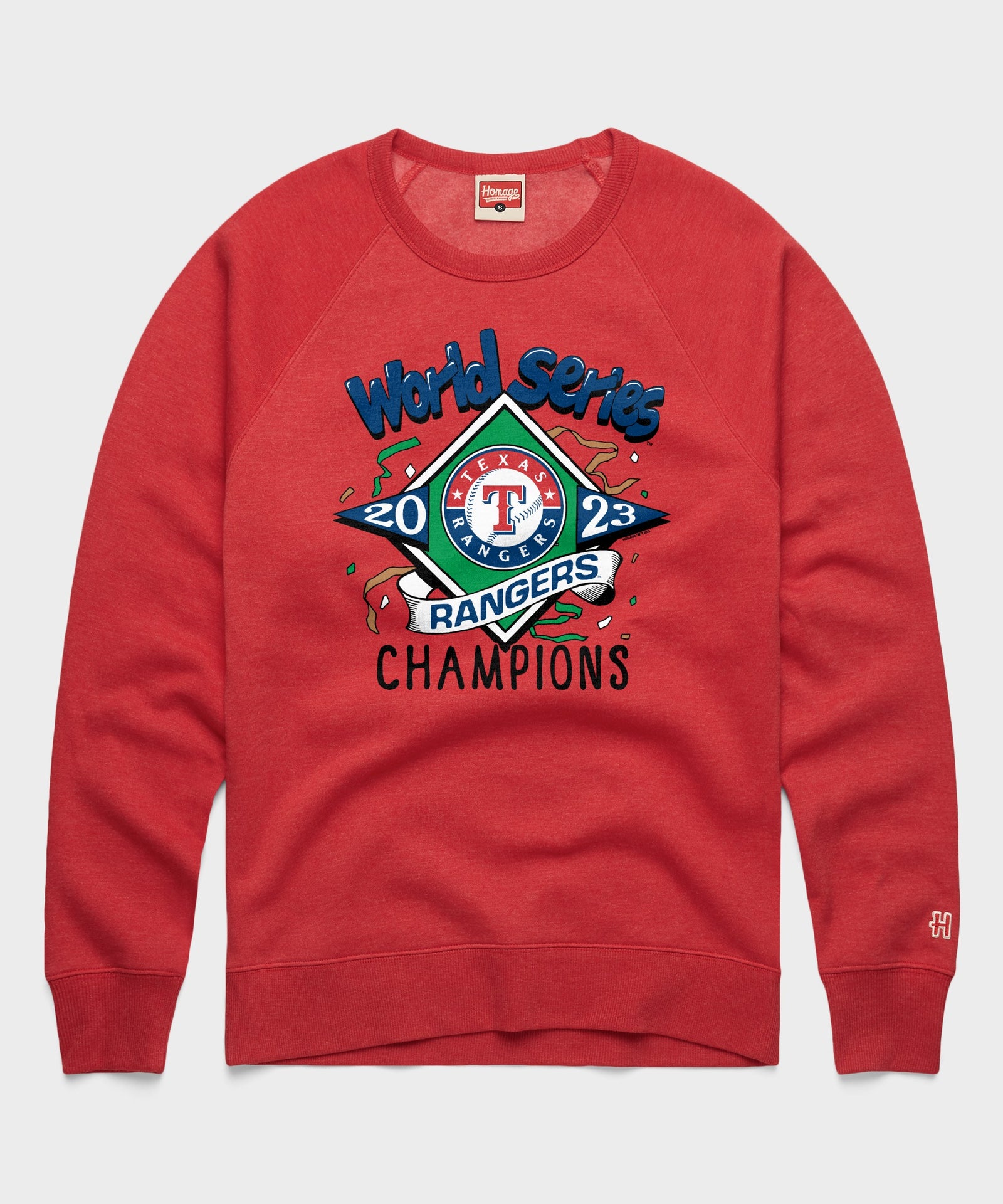 2023 World Series Champions Rangers Crewneck
