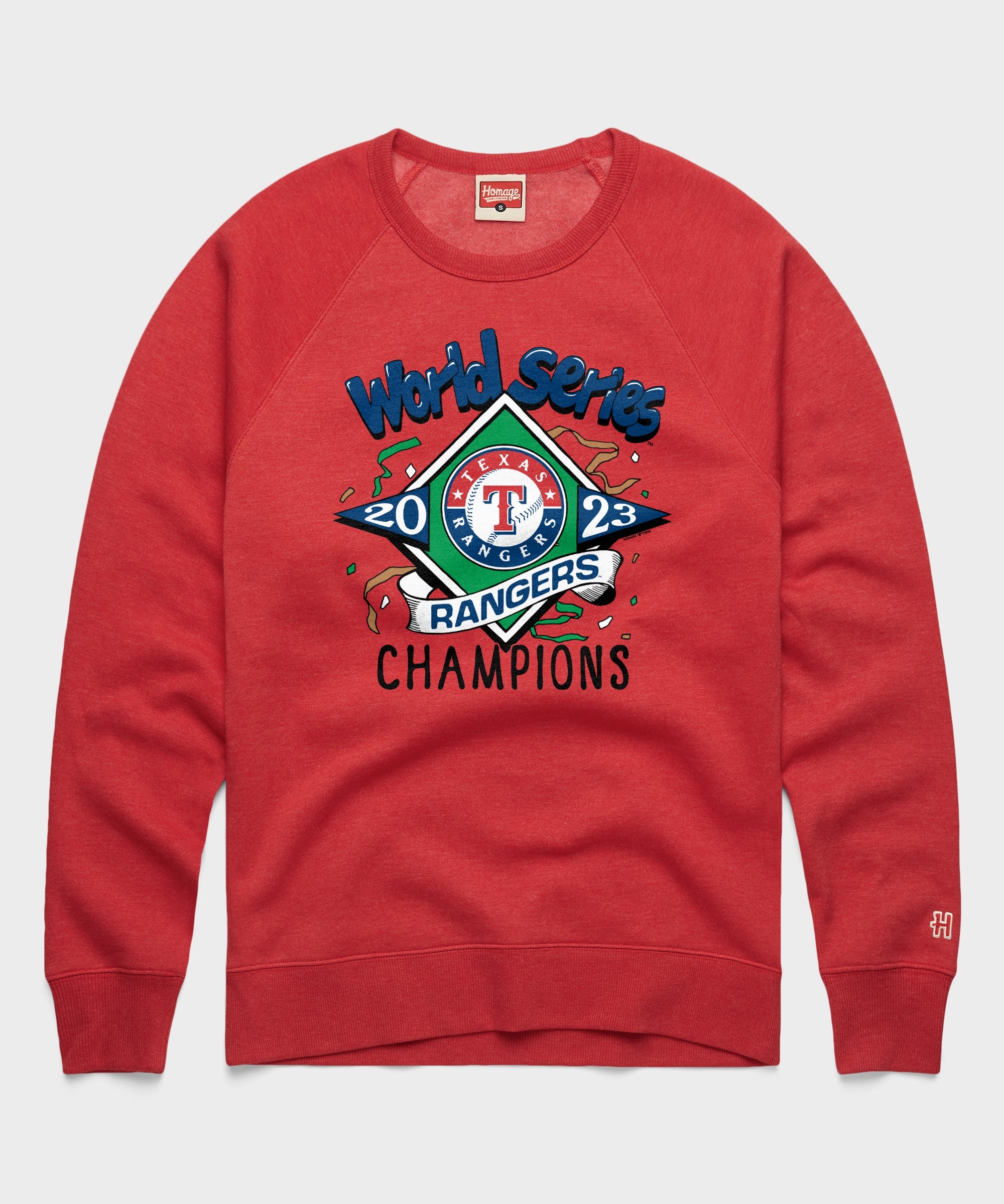 2023 World Series Champions Rangers Crewneck