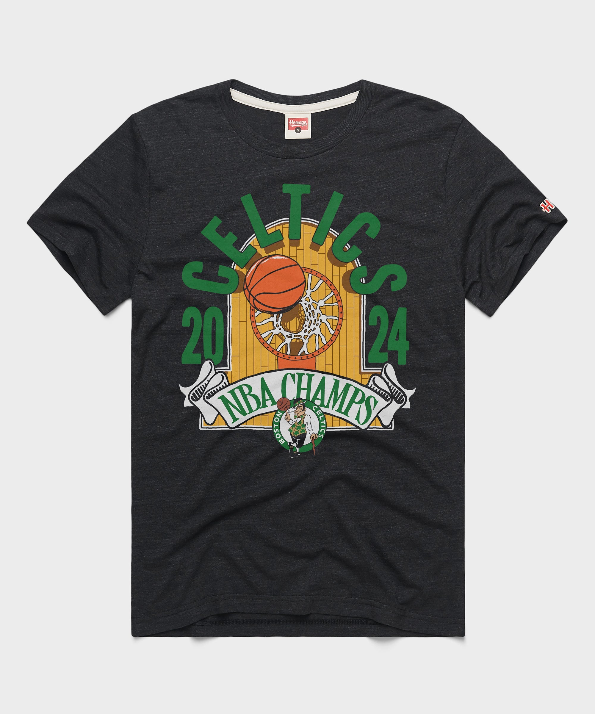 2024 NBA Champions Boston Celtics Charcoal
