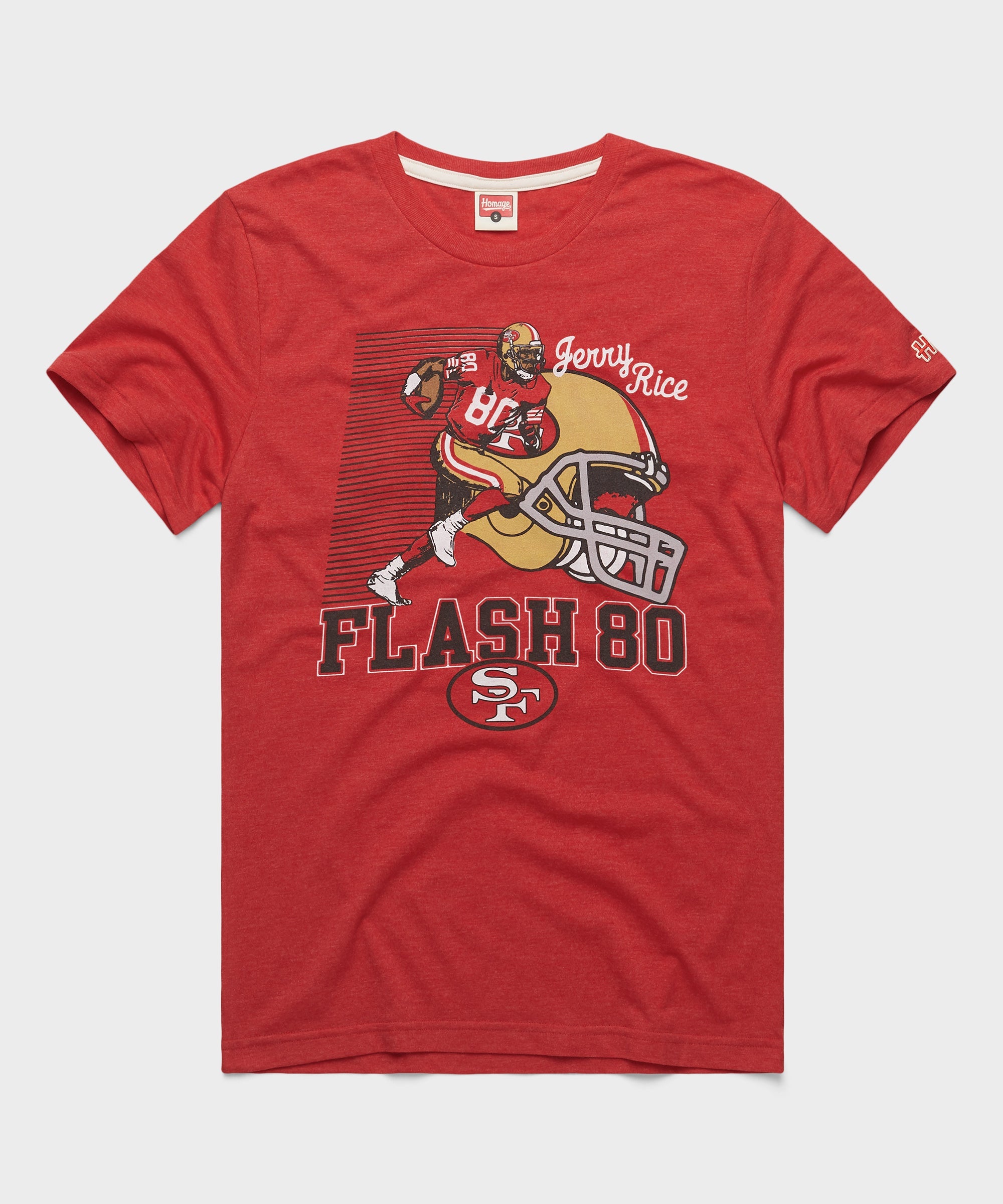 49ers Jerry Rice Flash 80