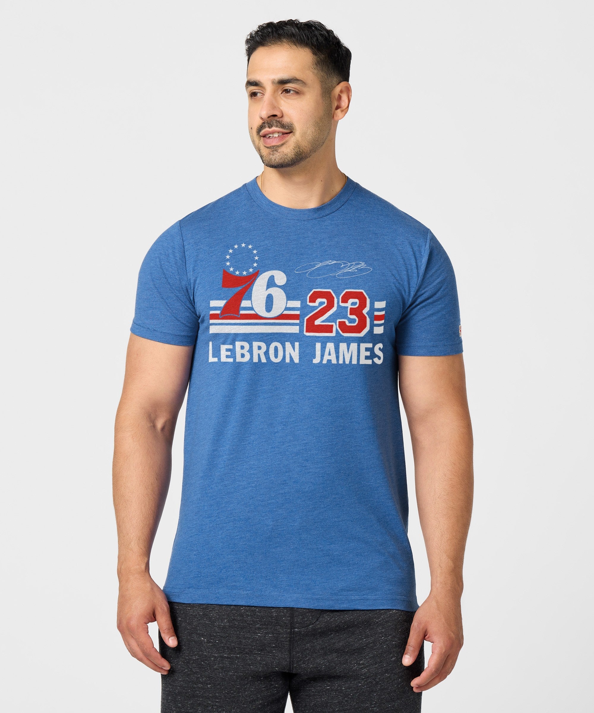 76ers LeBron James Signature Jersey