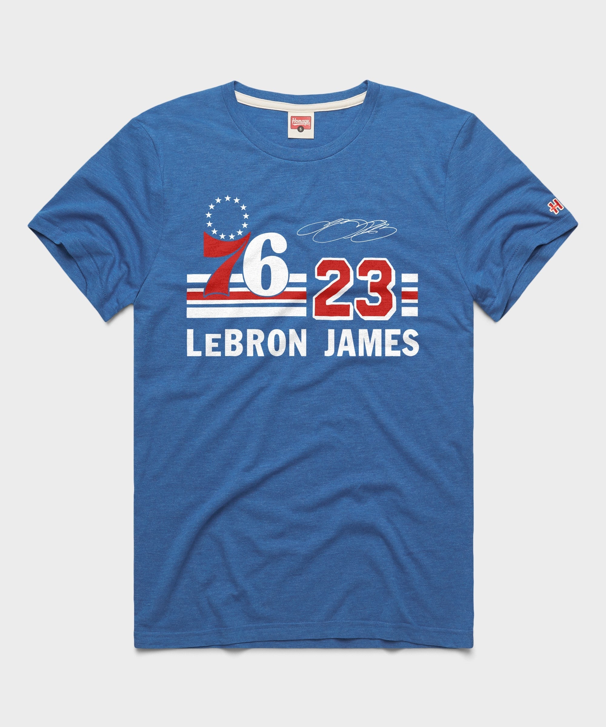 76ers LeBron James Signature Jersey