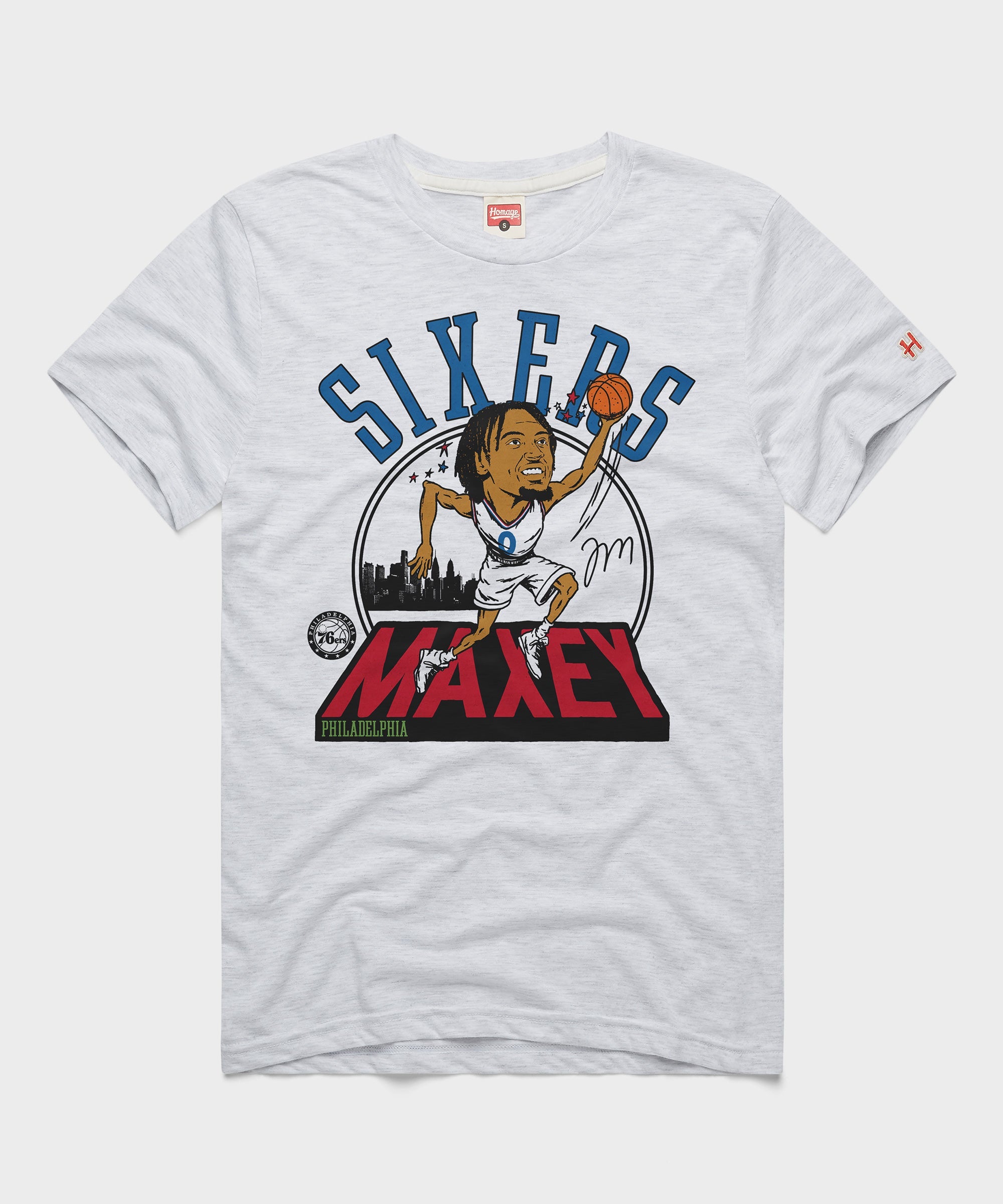 76ers Tyrese Maxey Signature City Edition 2024