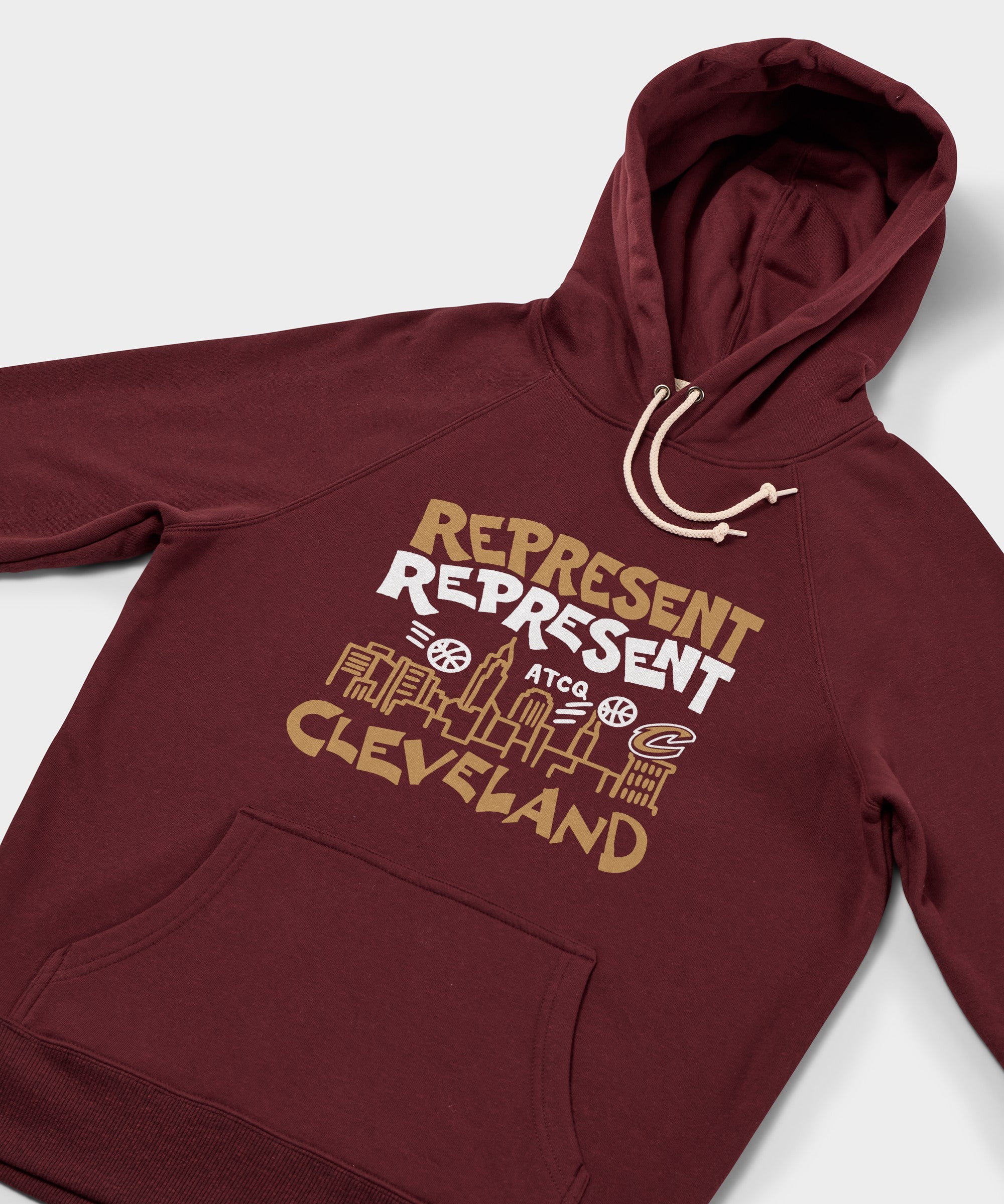 A Tribe Called Quest X Cleveland Cavaliers Represent Hoodie