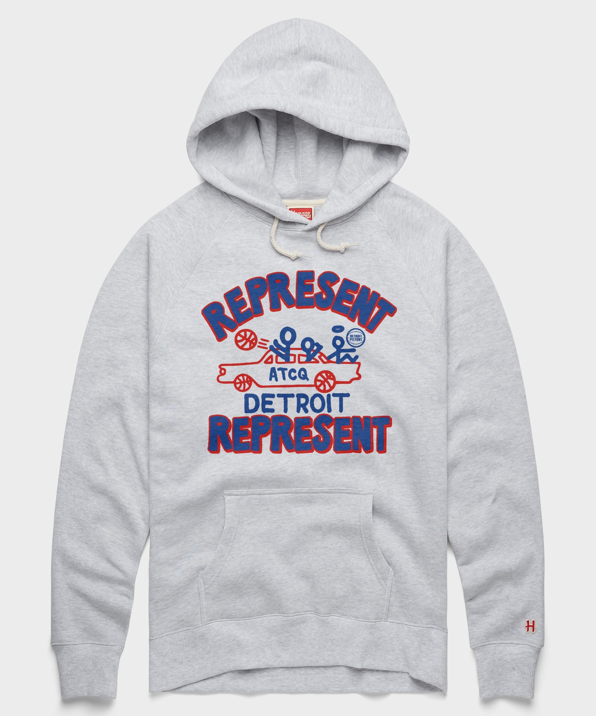 A Tribe Called Quest X Detroit Pistons Represent Hoodie