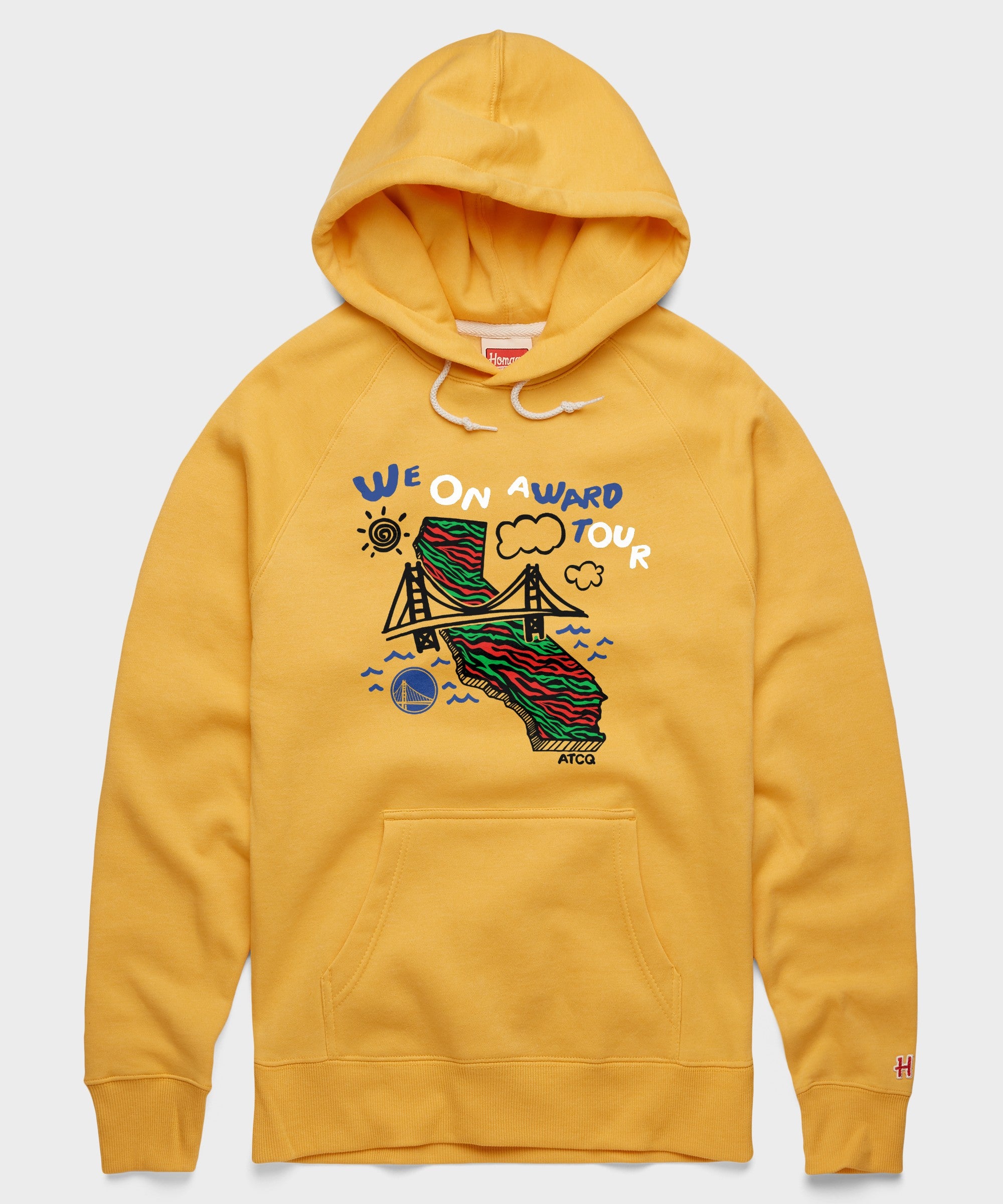 A Tribe Called Quest X Golden State Warriors We On Award Tour Hoodie