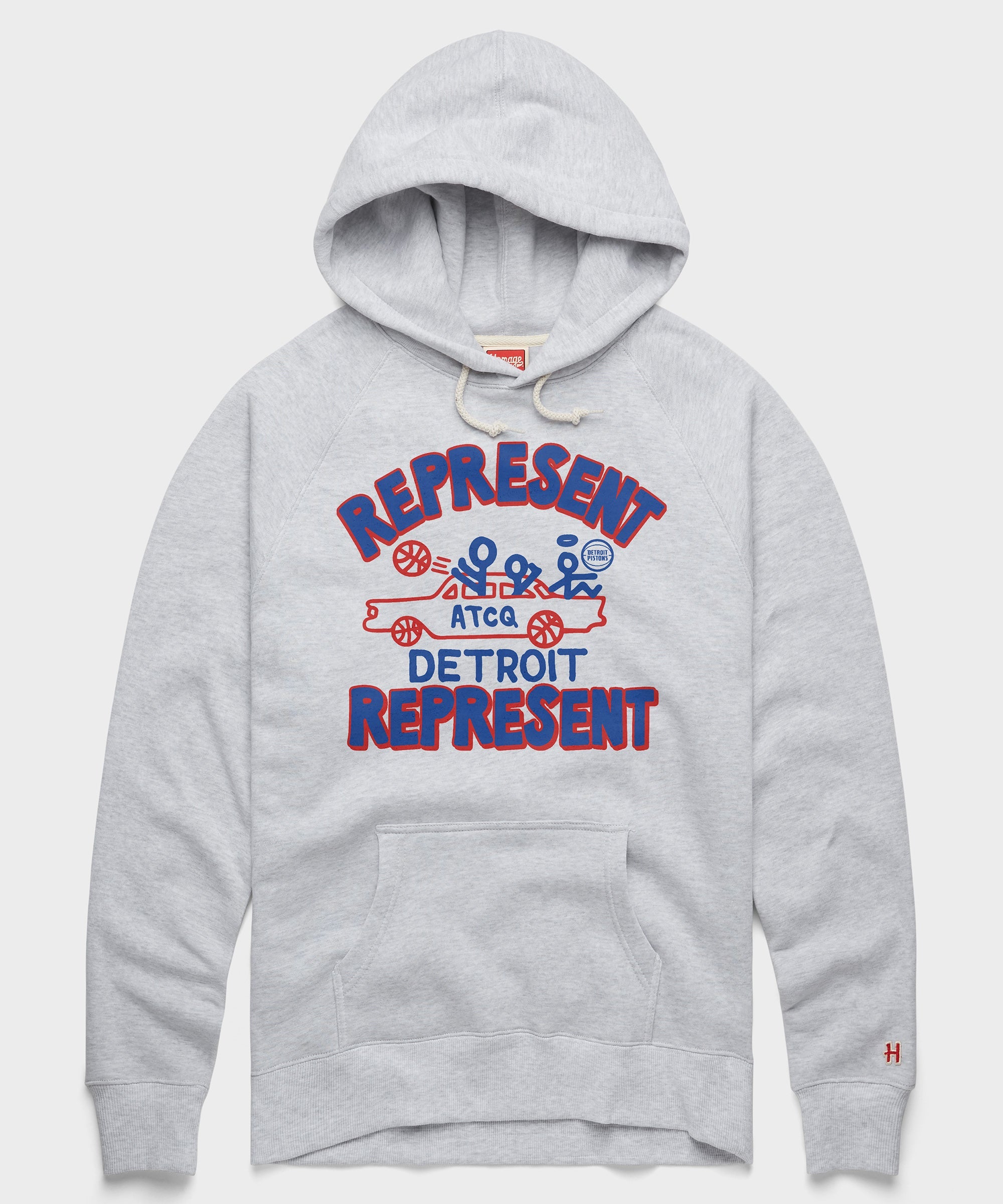 A Tribe Called Quest x Detroit Pistons Represent Hoodie