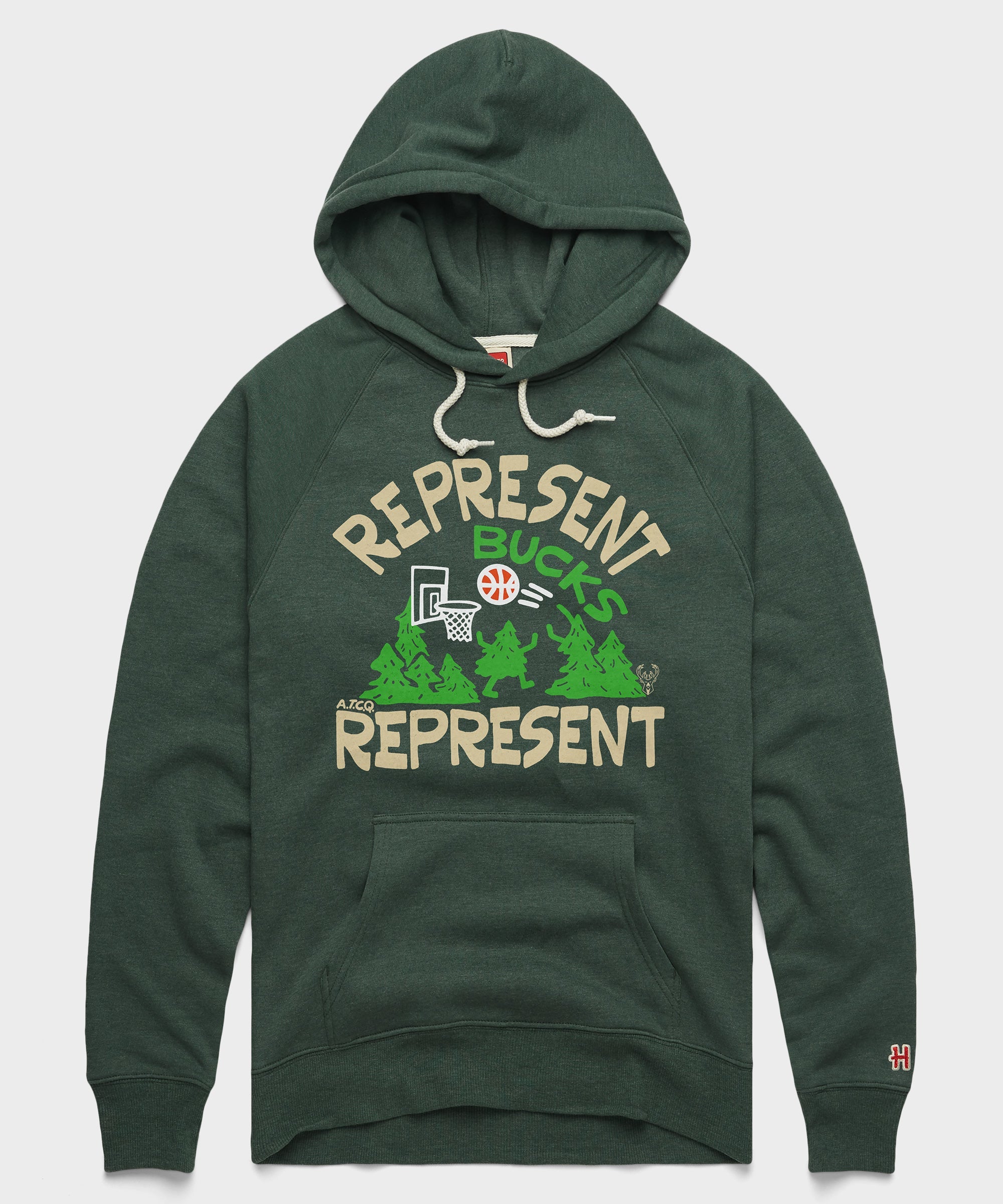 A Tribe Called Quest x Milwaukee Bucks Represent Hoodie