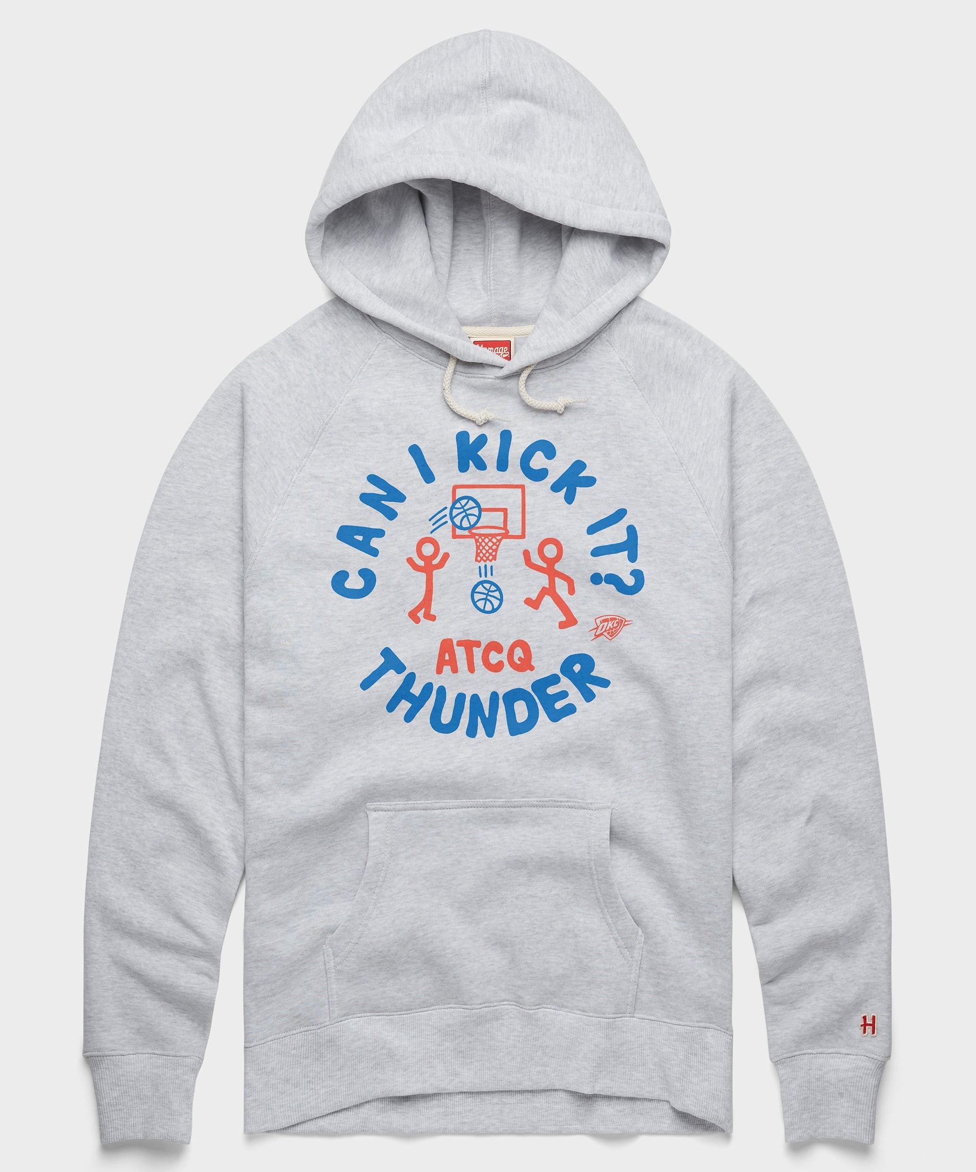 A Tribe Called Quest x Oklahoma City Thunder Can I Kick It? Hoodie Ash