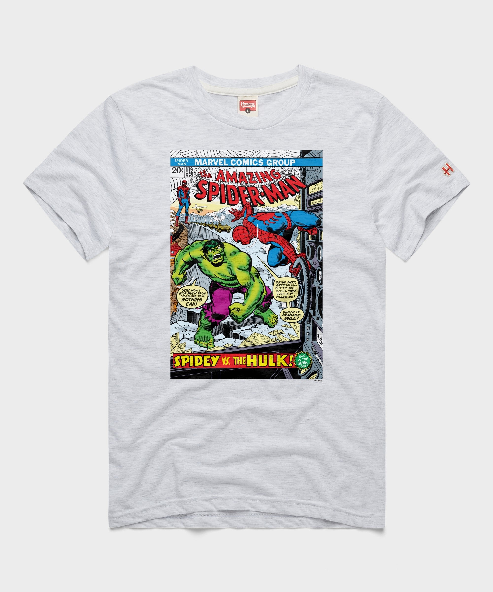 Amazing Spider Man 119 Spidey Vs Hulk