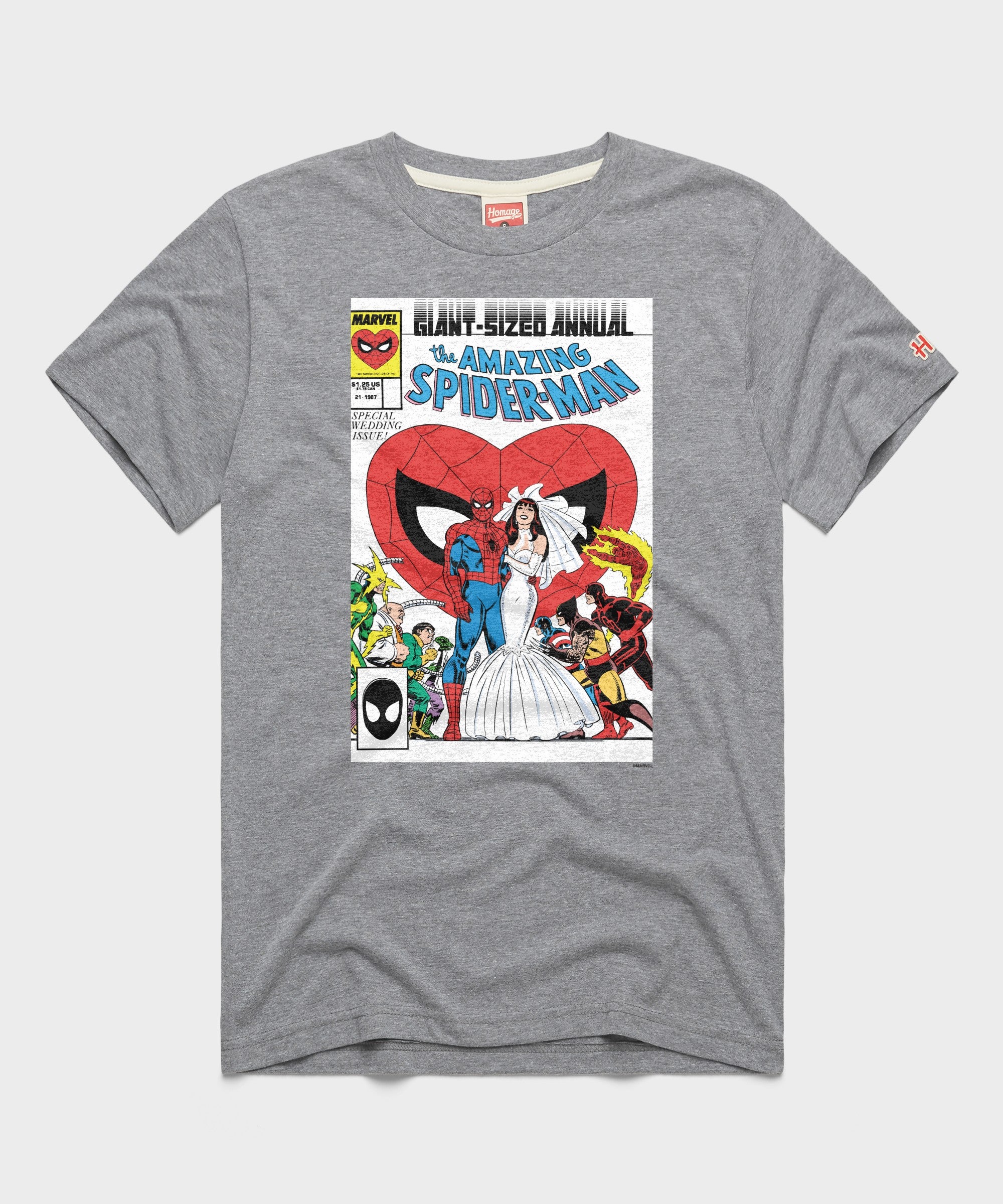 Amazing Spider-Man Annual Issue #21 | Retro Marvel T-Shirt – HOMAGE