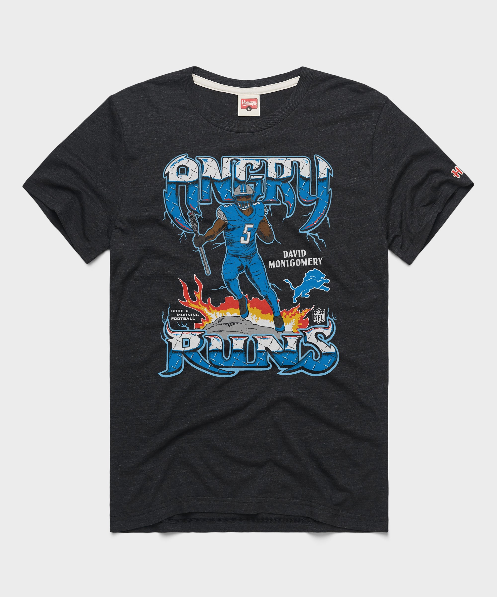 Angry Runs 2024 Lions David Montgomery