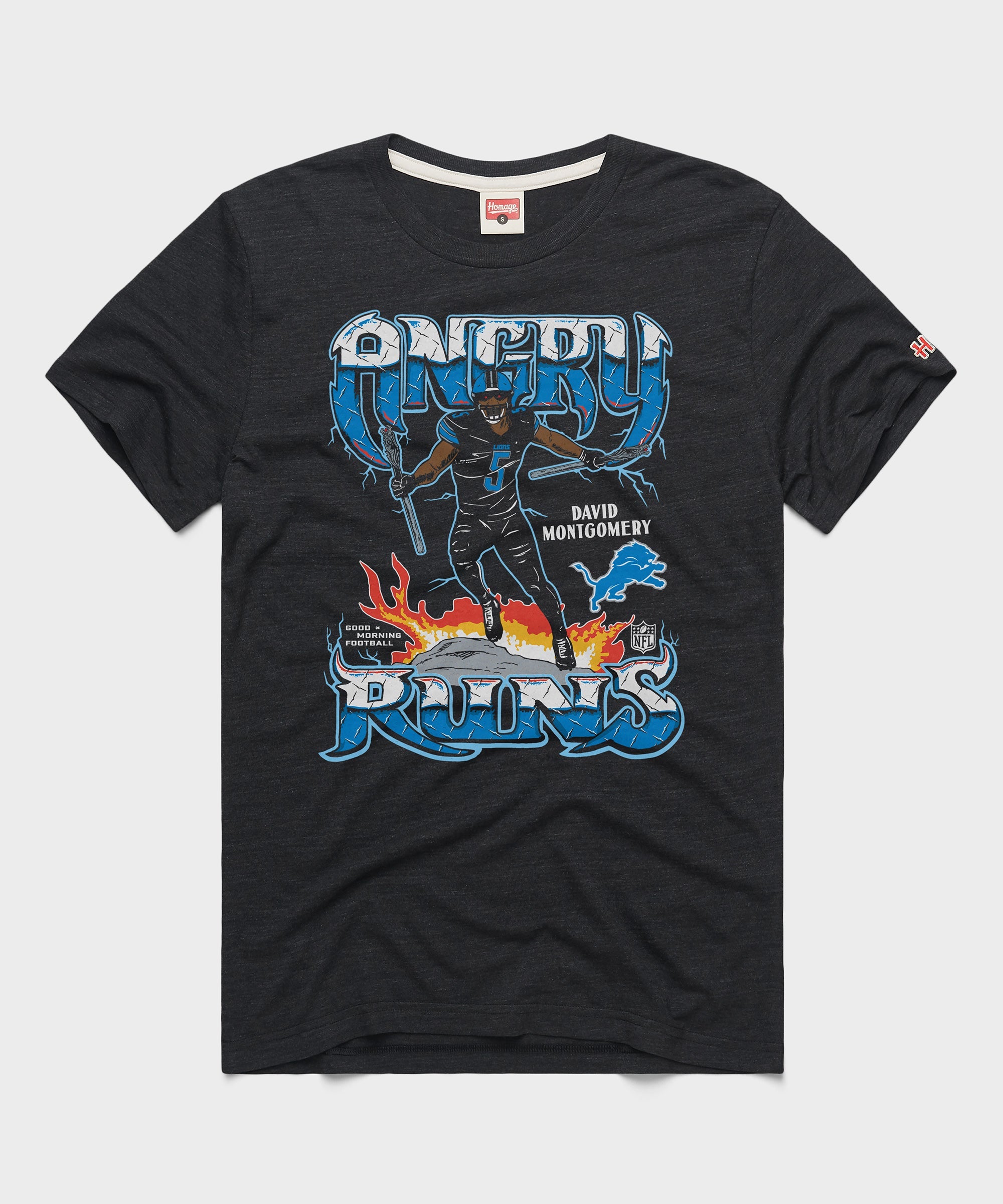 Angry Runs 2024 Lions David Montgomery Double Winner