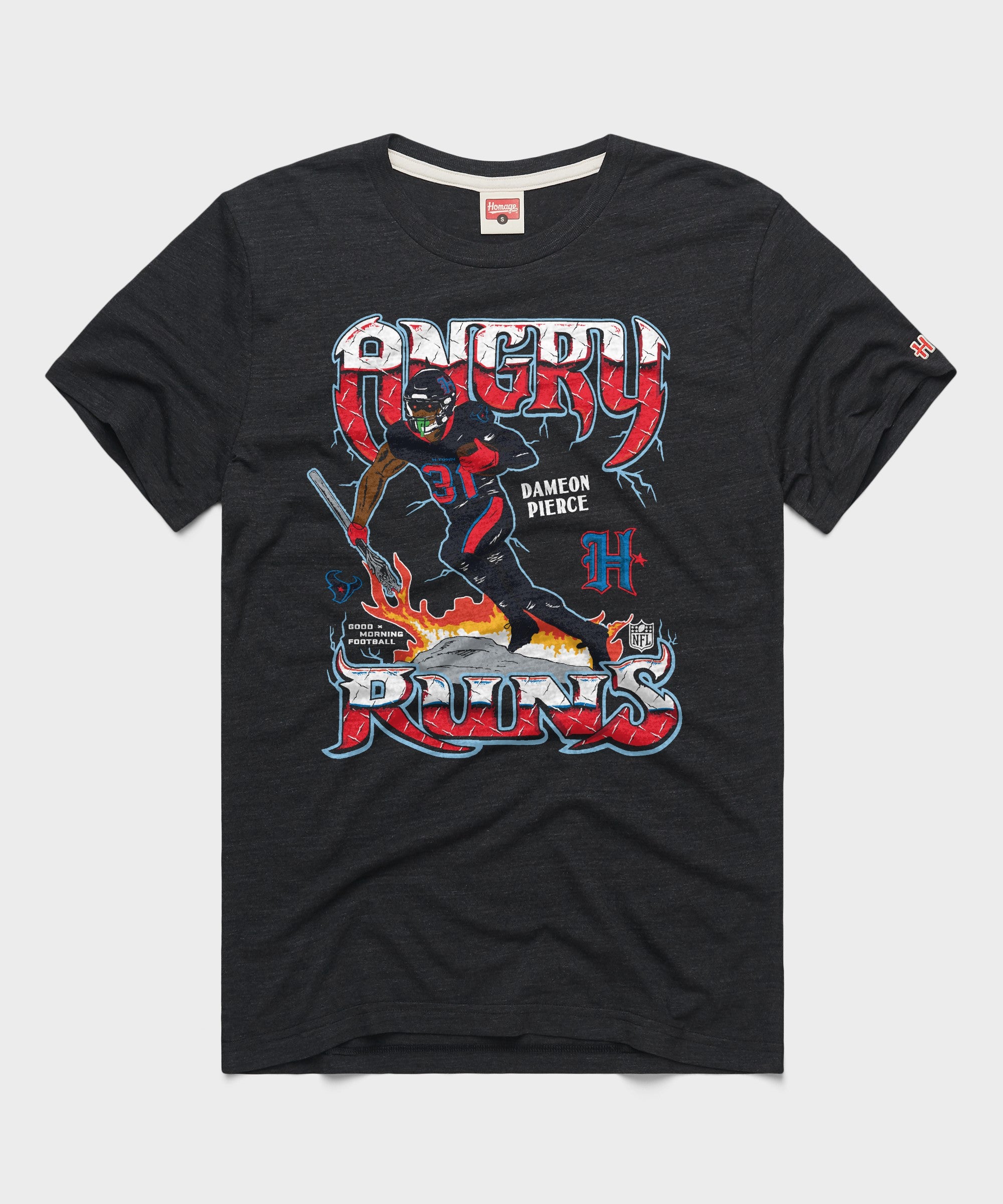 Angry Runs 2024 Texans Dameon Pierce