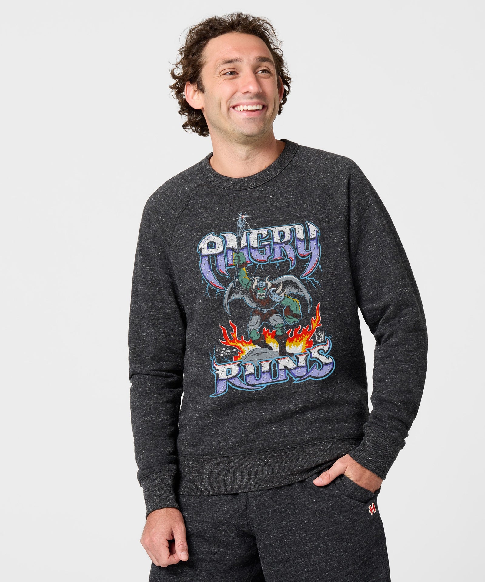 Angry Runs 2024 Tour Crewneck