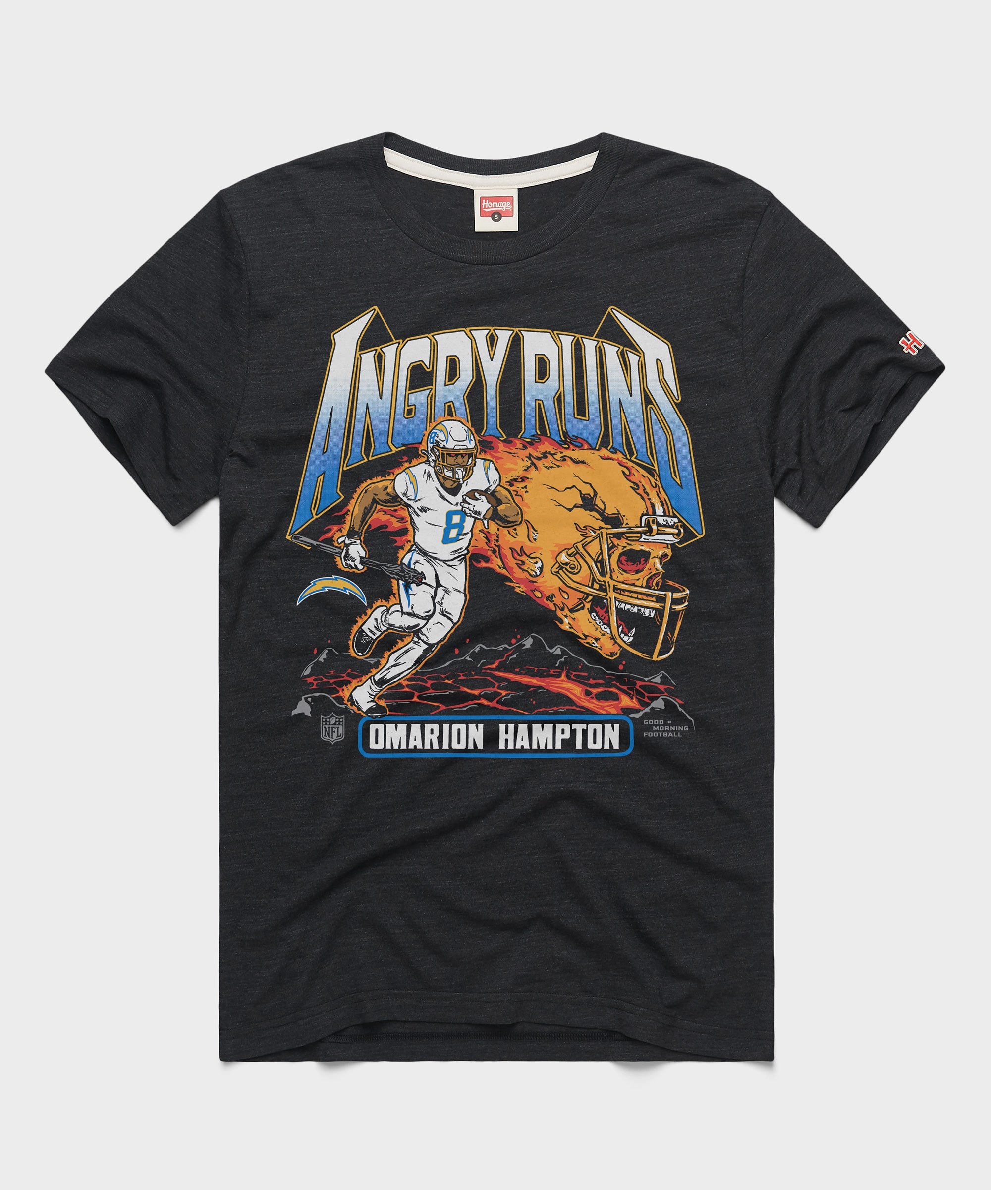Angry Runs 2025 Chargers Omarion Hampton