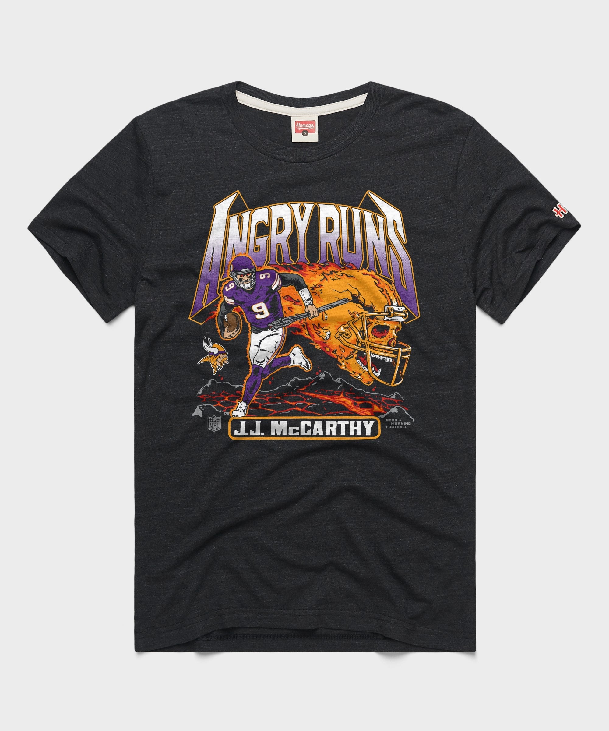 Angry Runs 2025 Vikings J.J. McCarthy