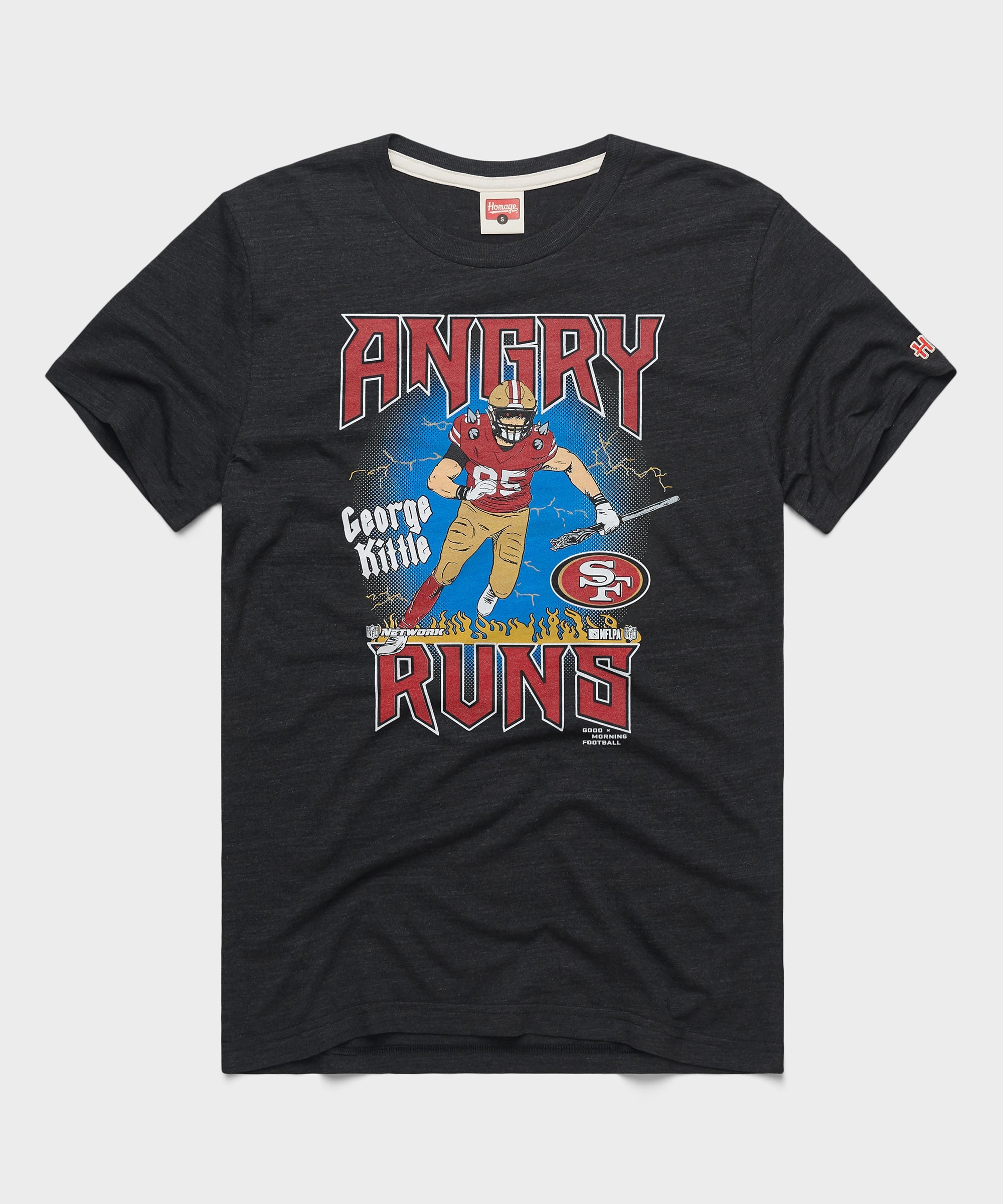 Angry Runs 49ers George Kittle