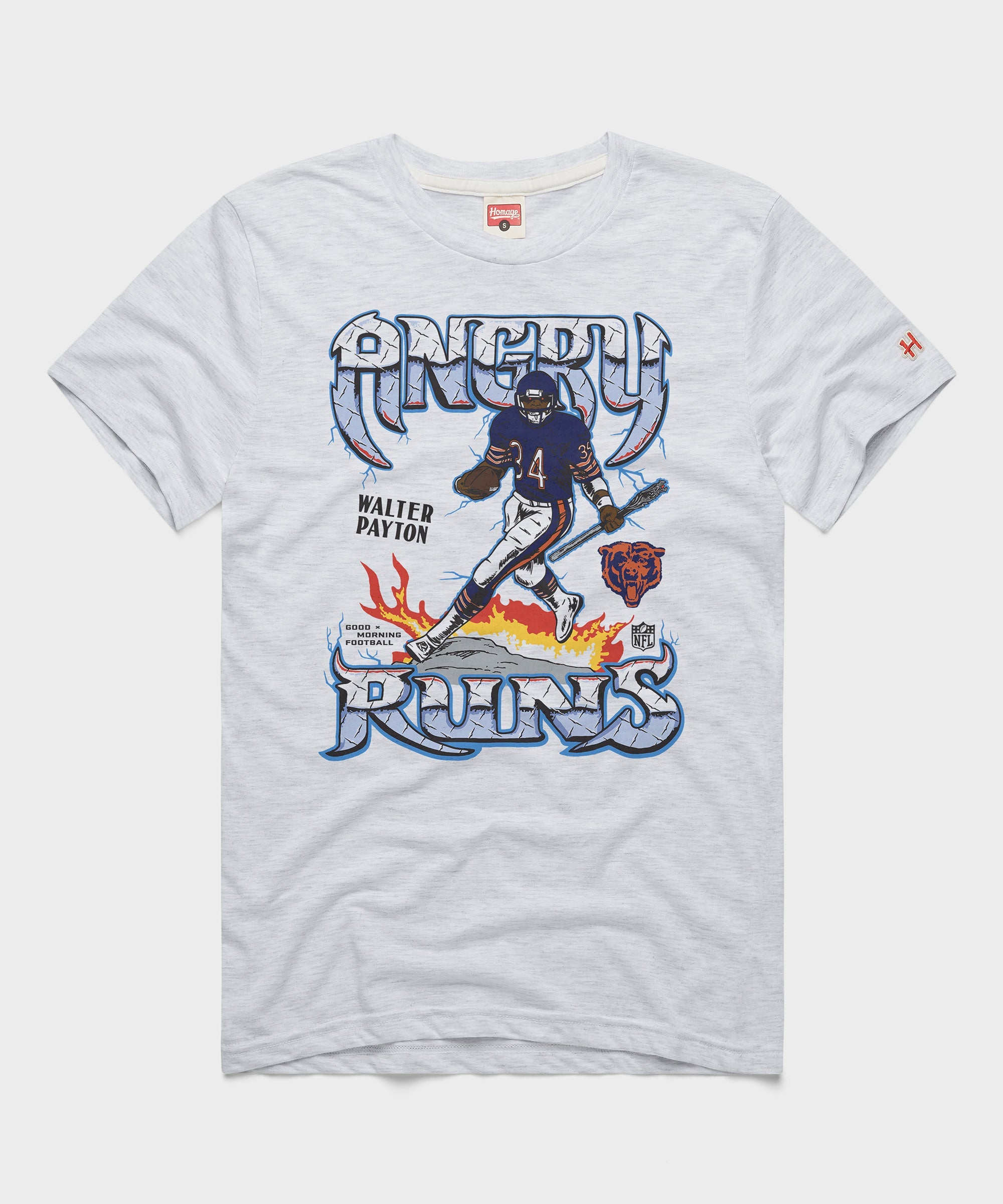 Angry Runs Bears Walter Payton