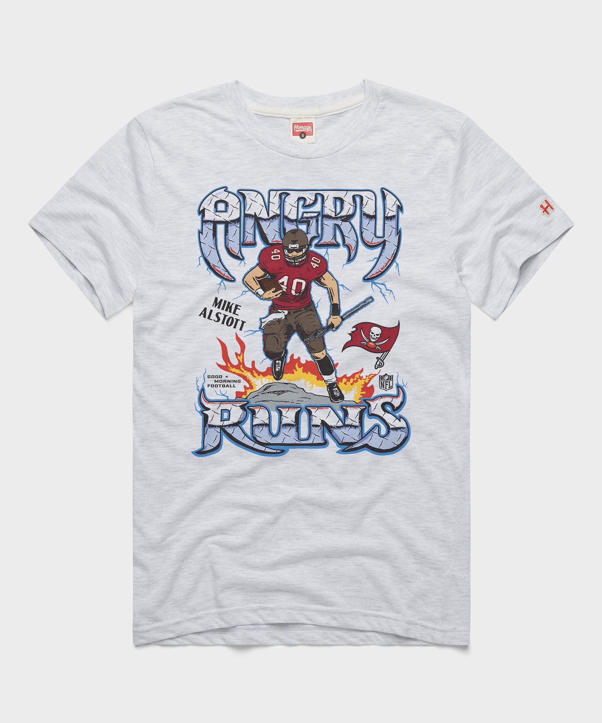 Angry Runs Buccaneers Mike Alstott