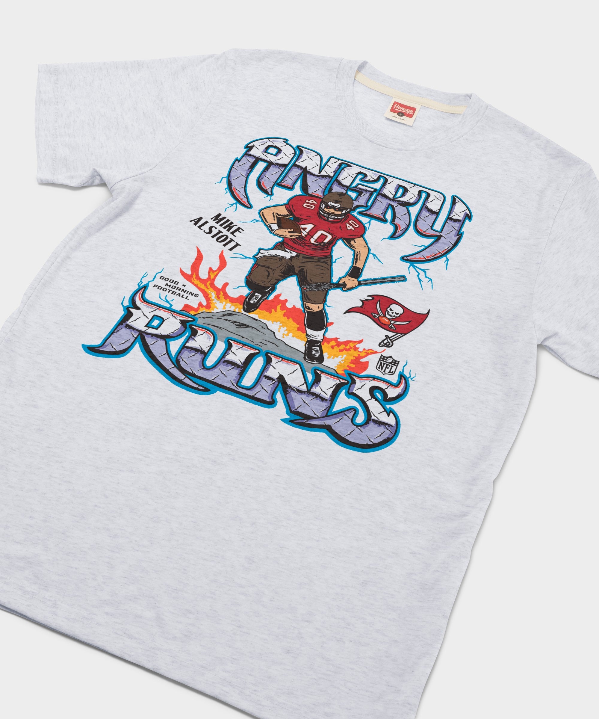 Angry Runs Buccaneers Mike Alstott