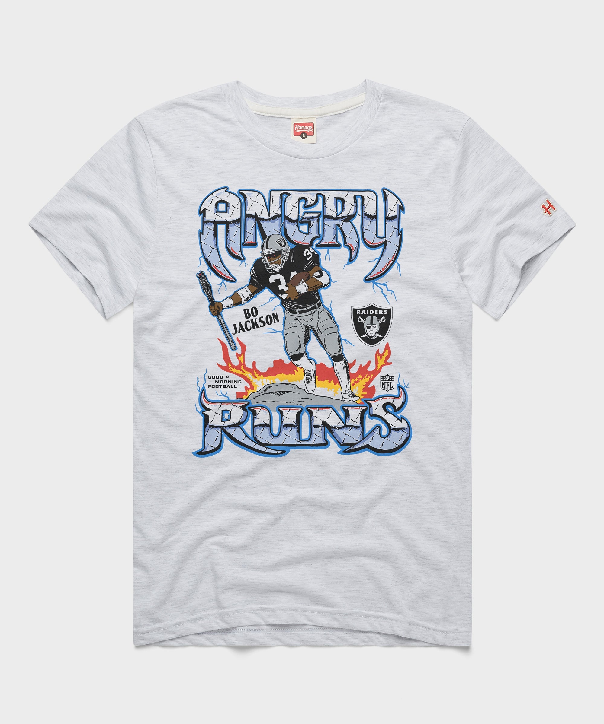 Angry Runs Raiders Bo Jackson