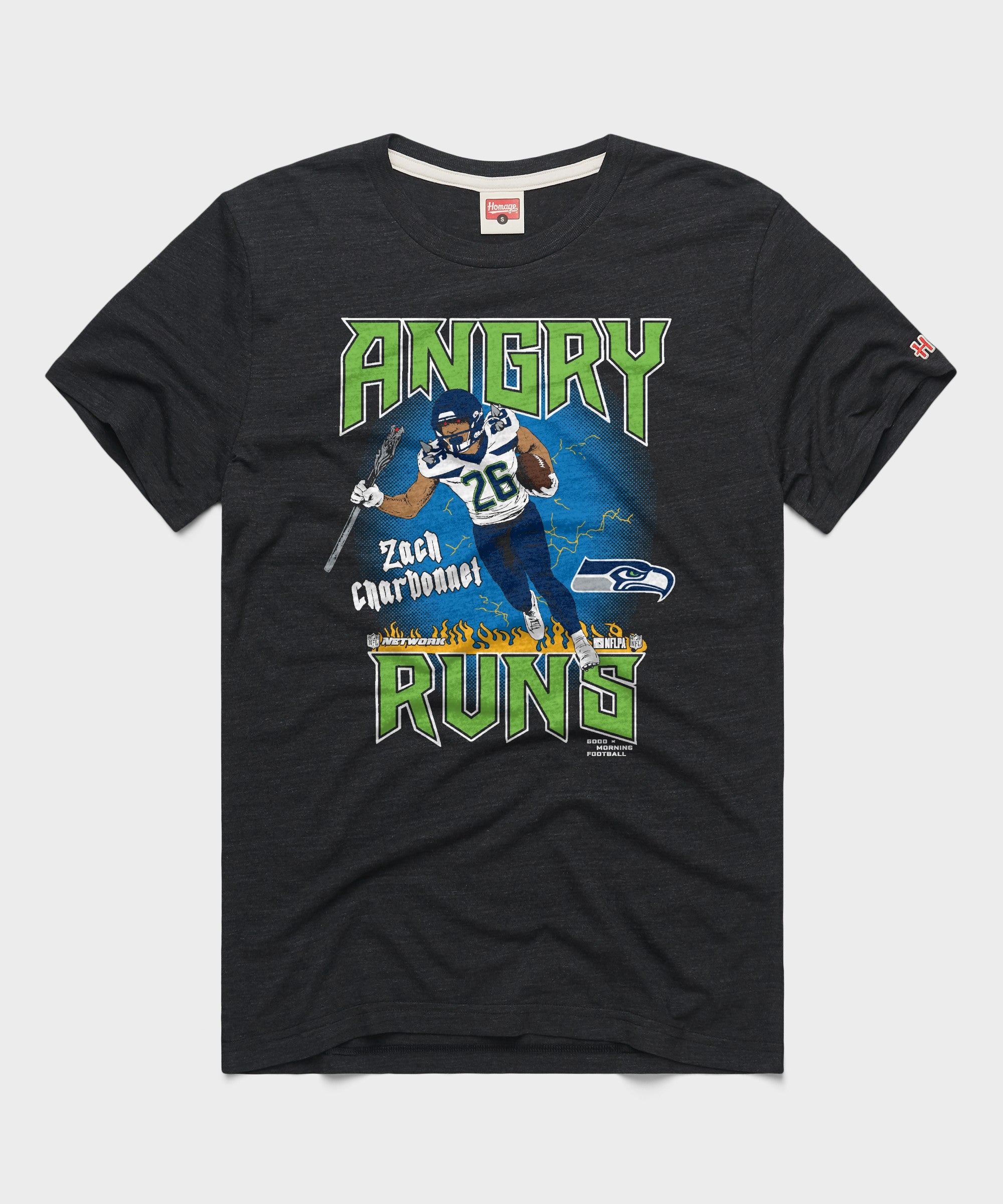 Angry Runs Seahawks Zach Charbonnet