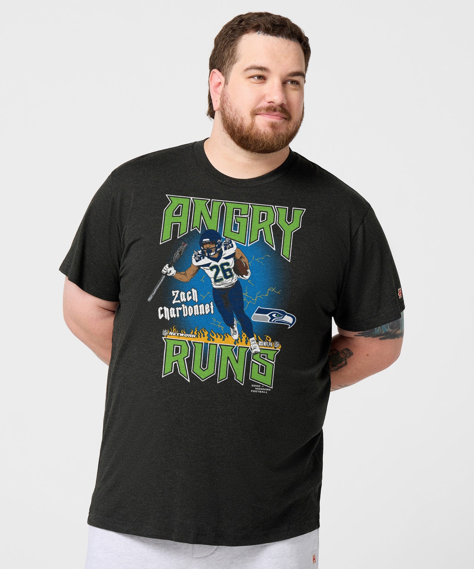 Angry Runs Seahawks Zach Charbonnet