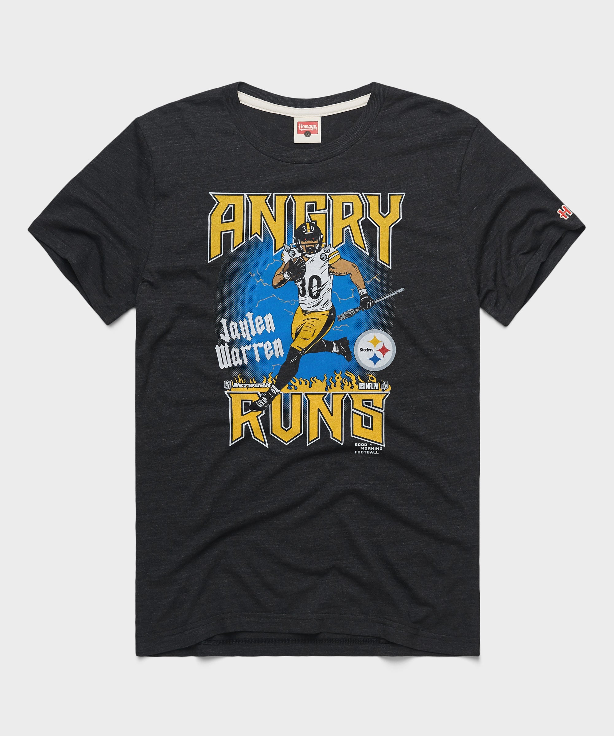 Angry Runs Steelers Jaylen Warren
