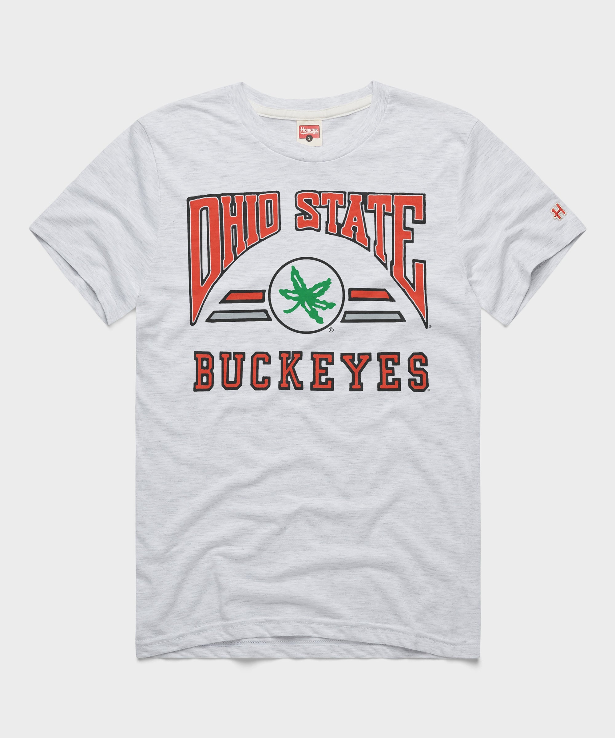 Arch Ohio State Buckeyes Leaf