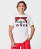 Arch Ohio State Buckeyes Leaf