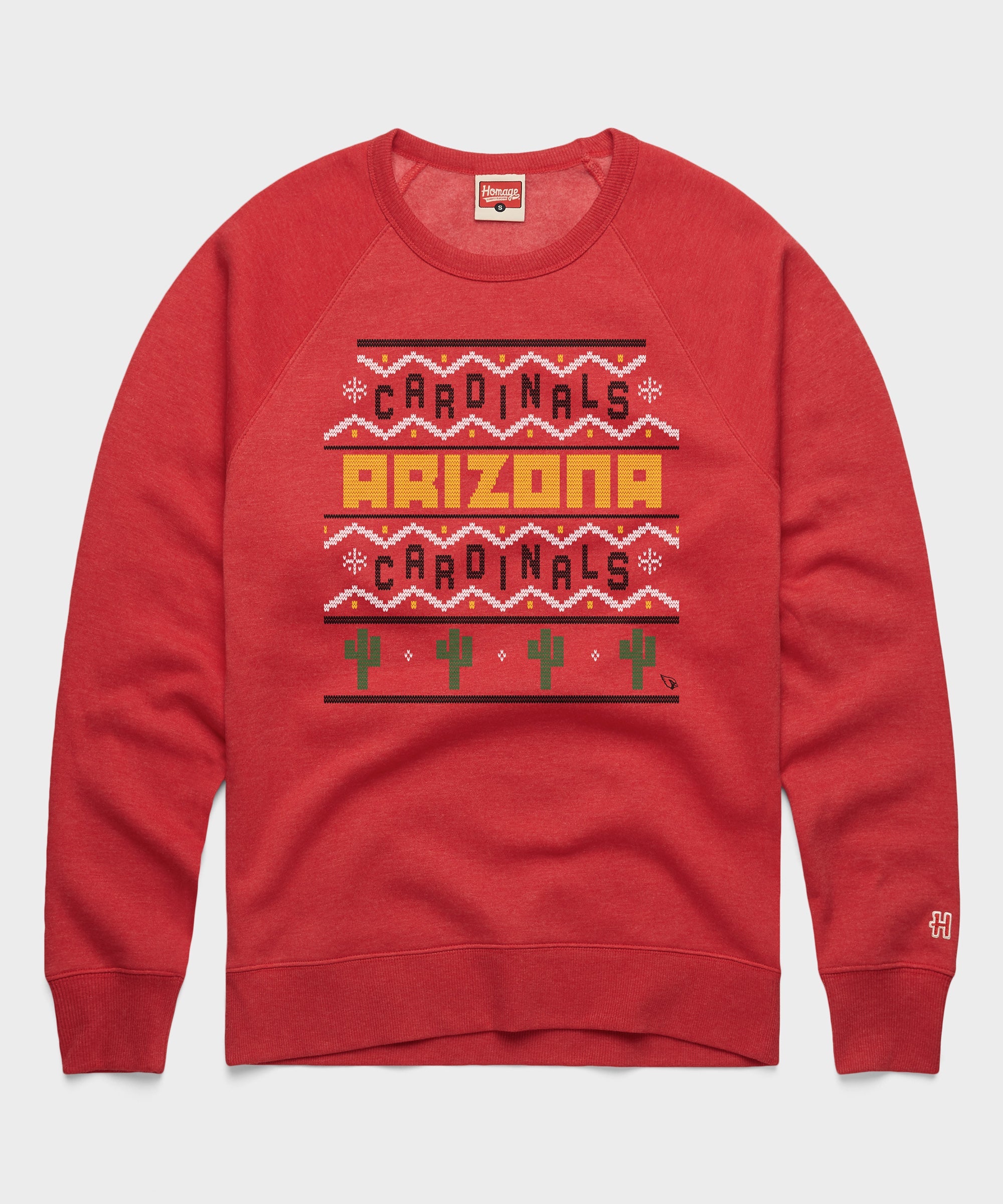 Arizona Cardinals Holiday Crewneck