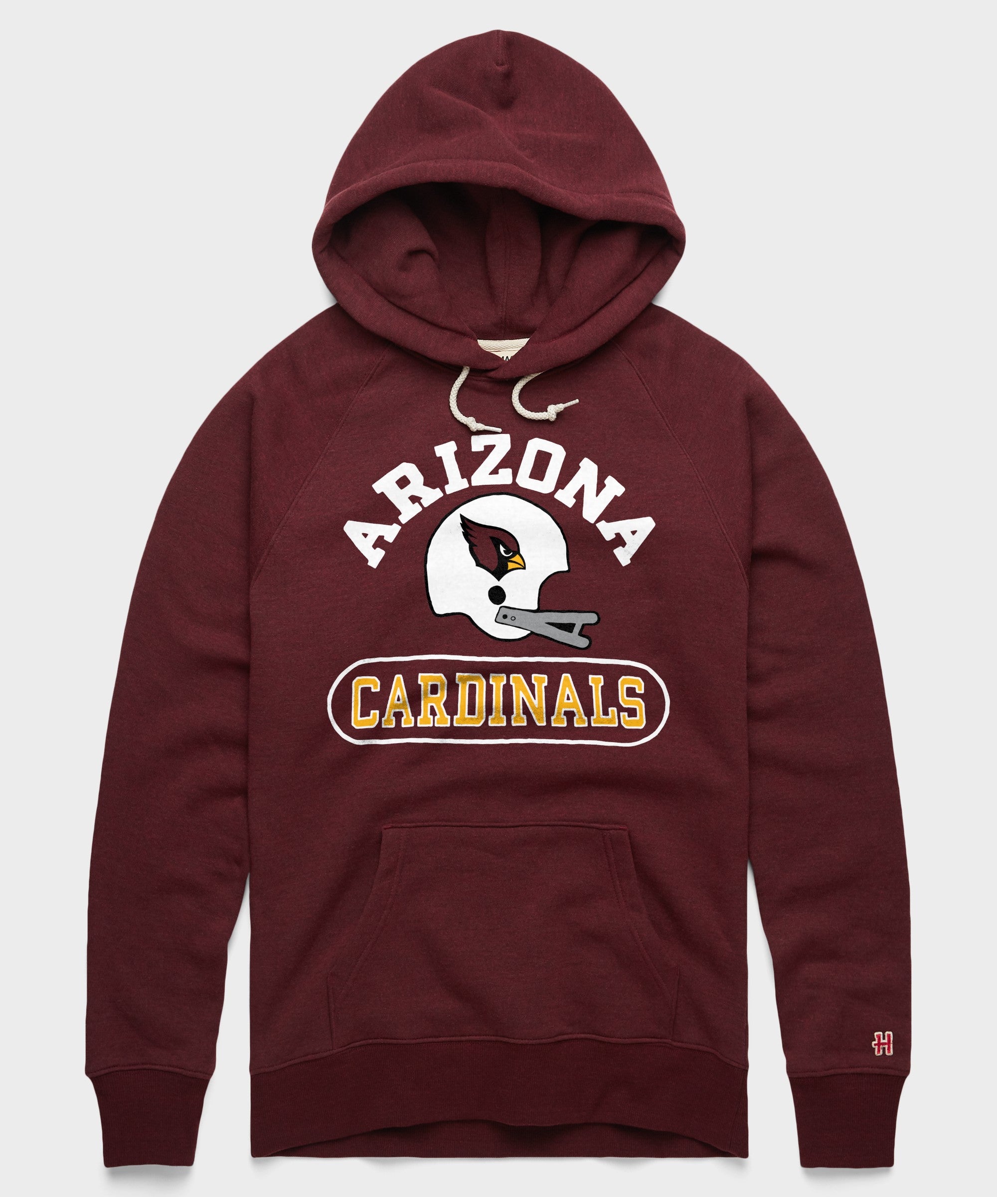 Arizona Cardinals Throwback Helmet Hoodie