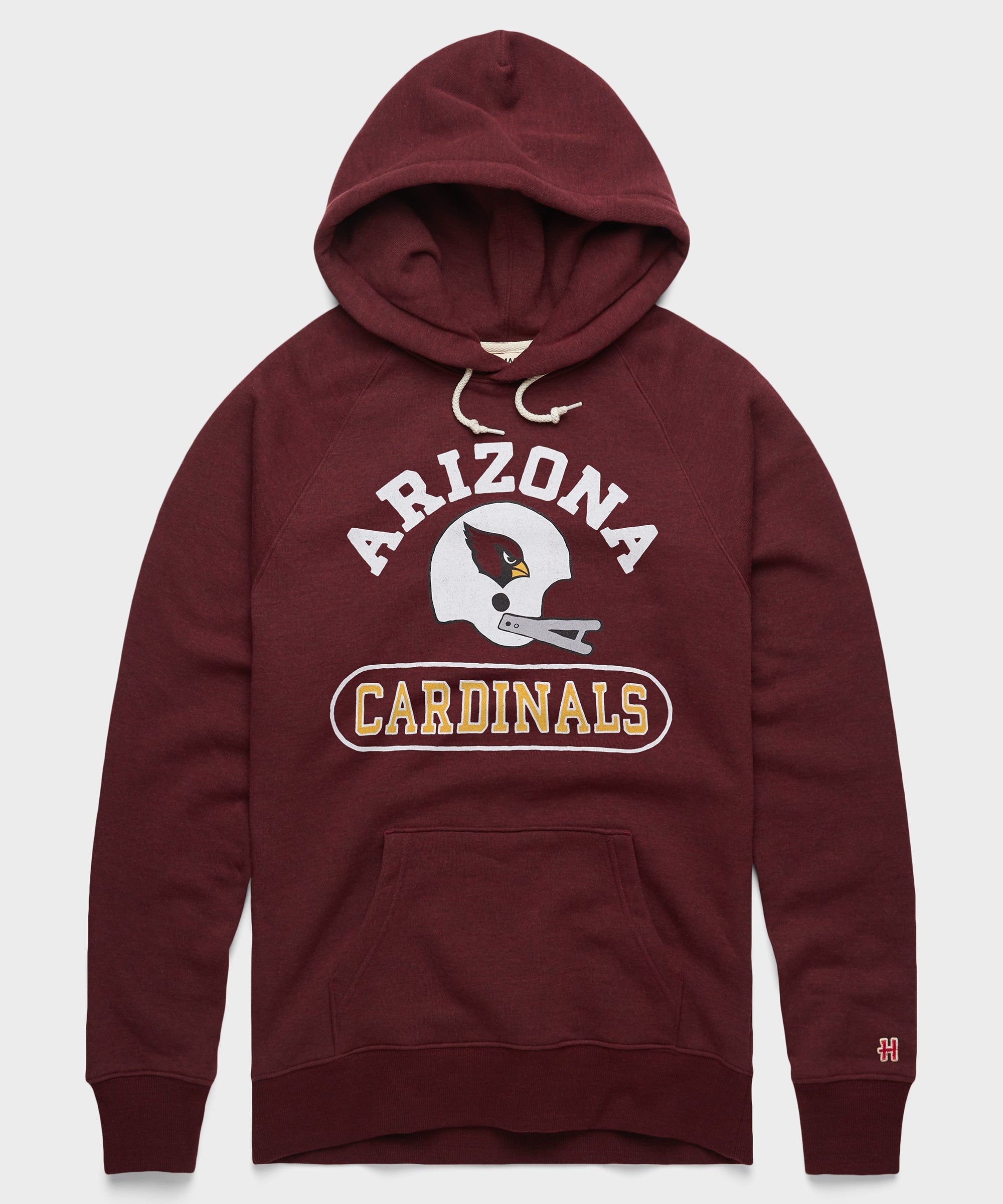 Arizona Cardinals Throwback Helmet Hoodie