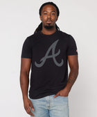 atlanta braves cap logo '81 blackout