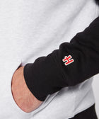 Atlanta Braves Cap Logo '81 Blackout Colorblock Hoodie