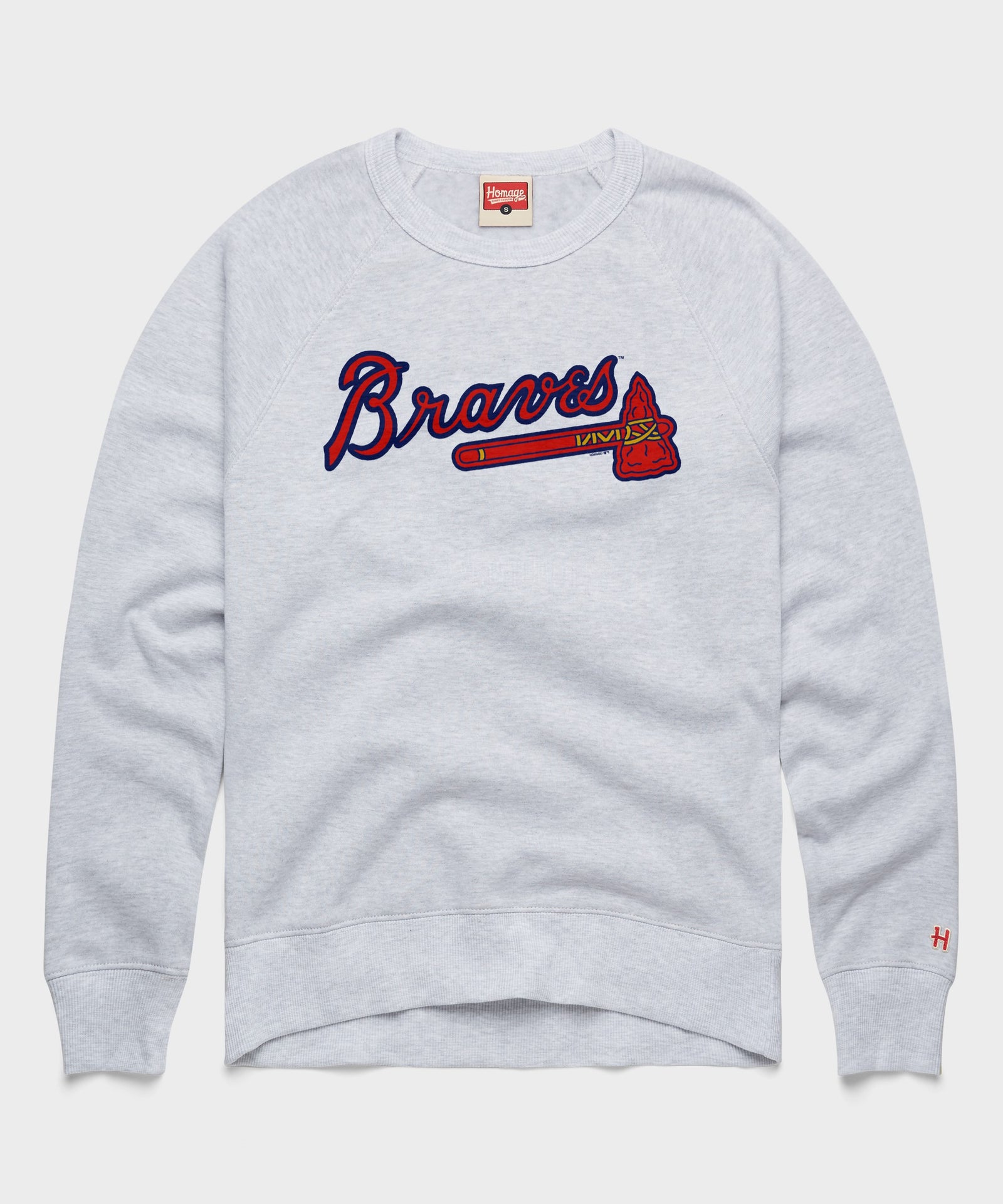 Atlanta Braves Jersey Logo '18 Crewneck