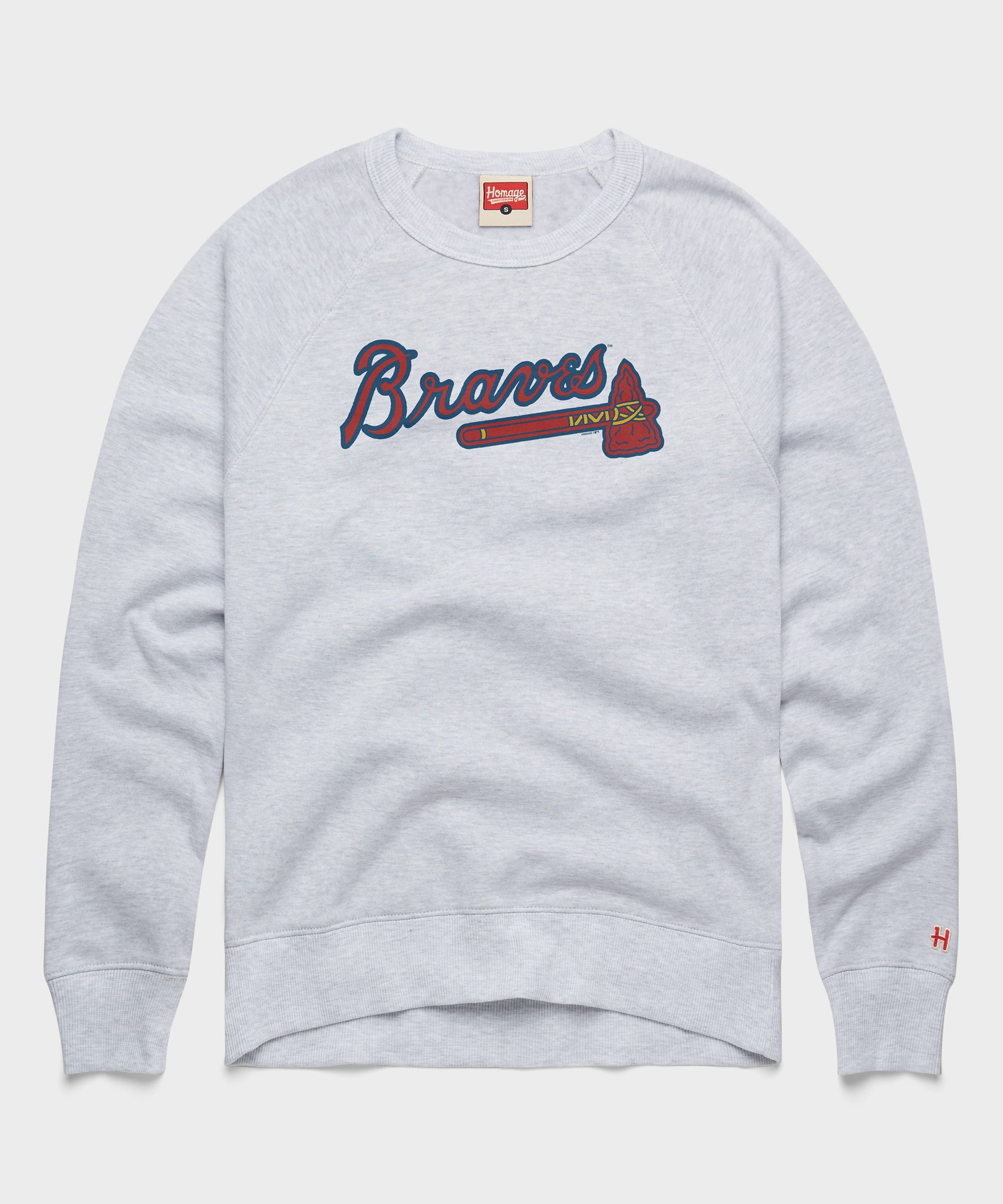 Atlanta Braves Jersey Logo '18 Crewneck