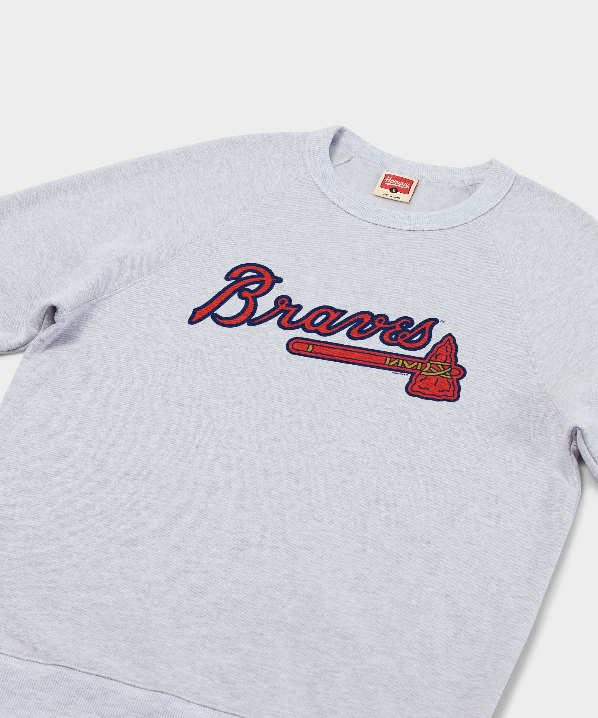 Atlanta Braves Jersey Logo '18 Crewneck
