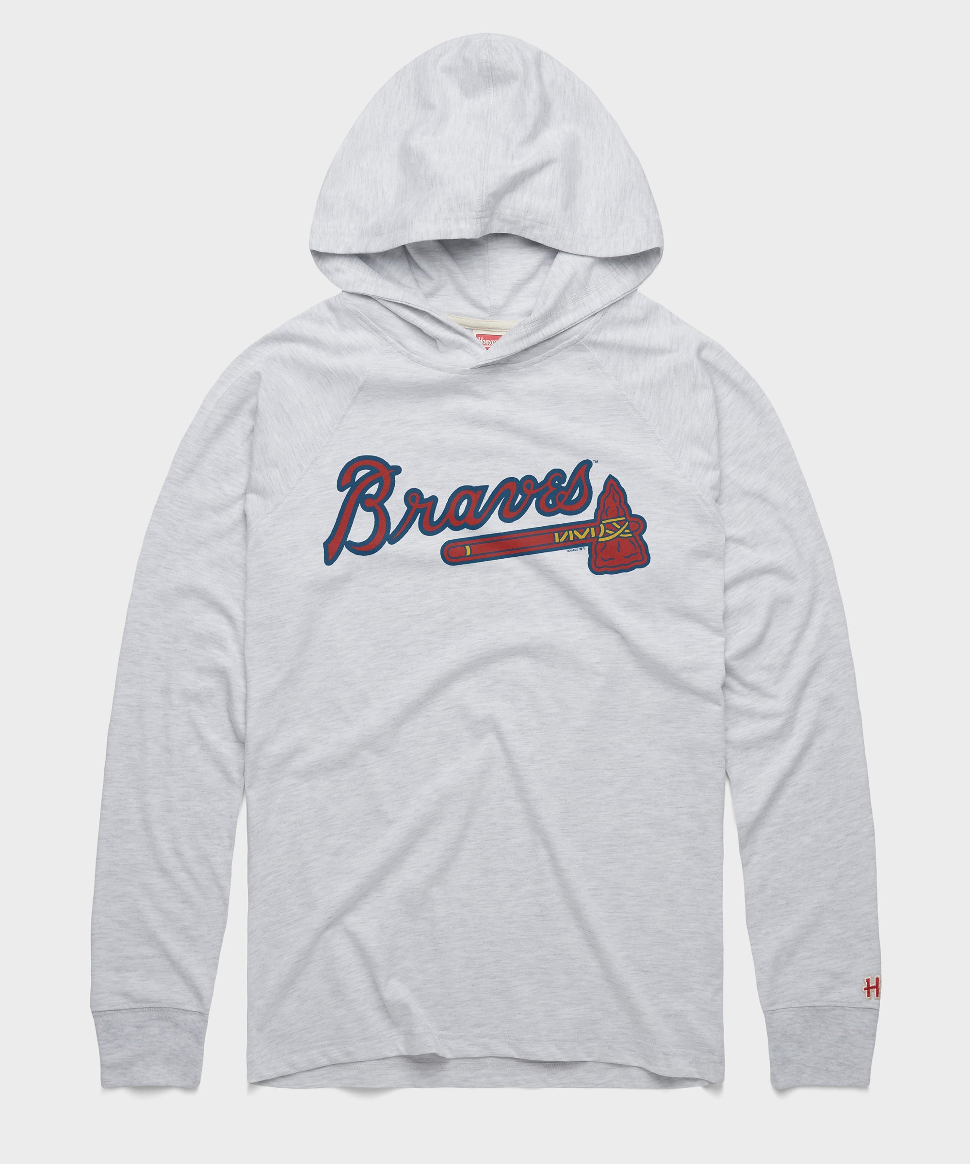 Atlanta Braves Jersey Logo '18 Lightweight Hoodie