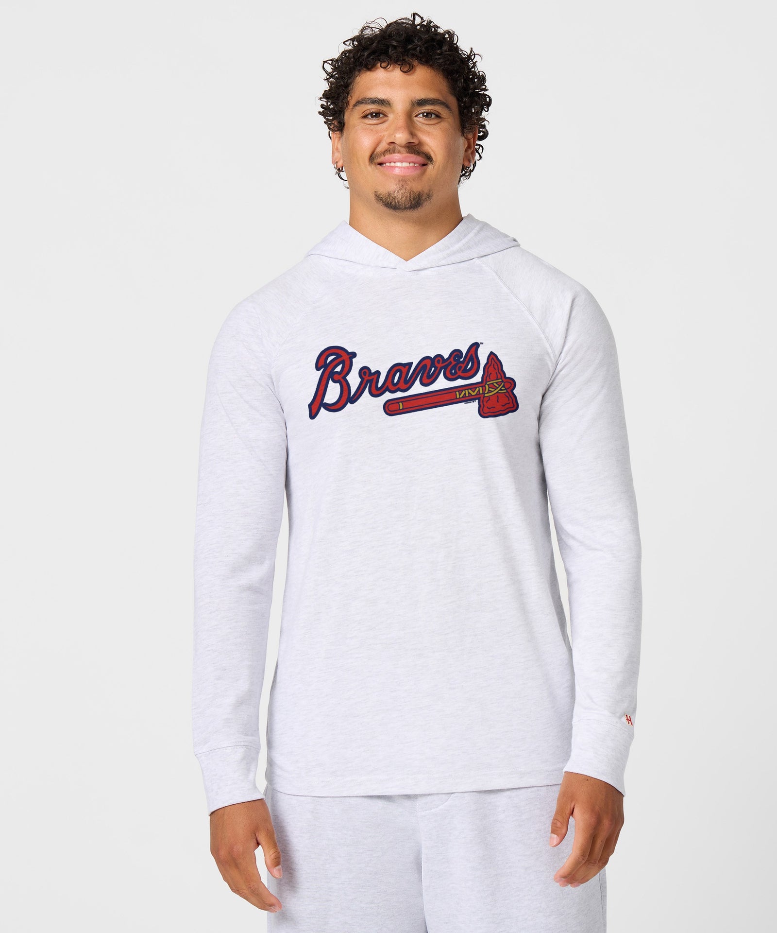 Atlanta Braves Jersey Logo '18 Lightweight Hoodie