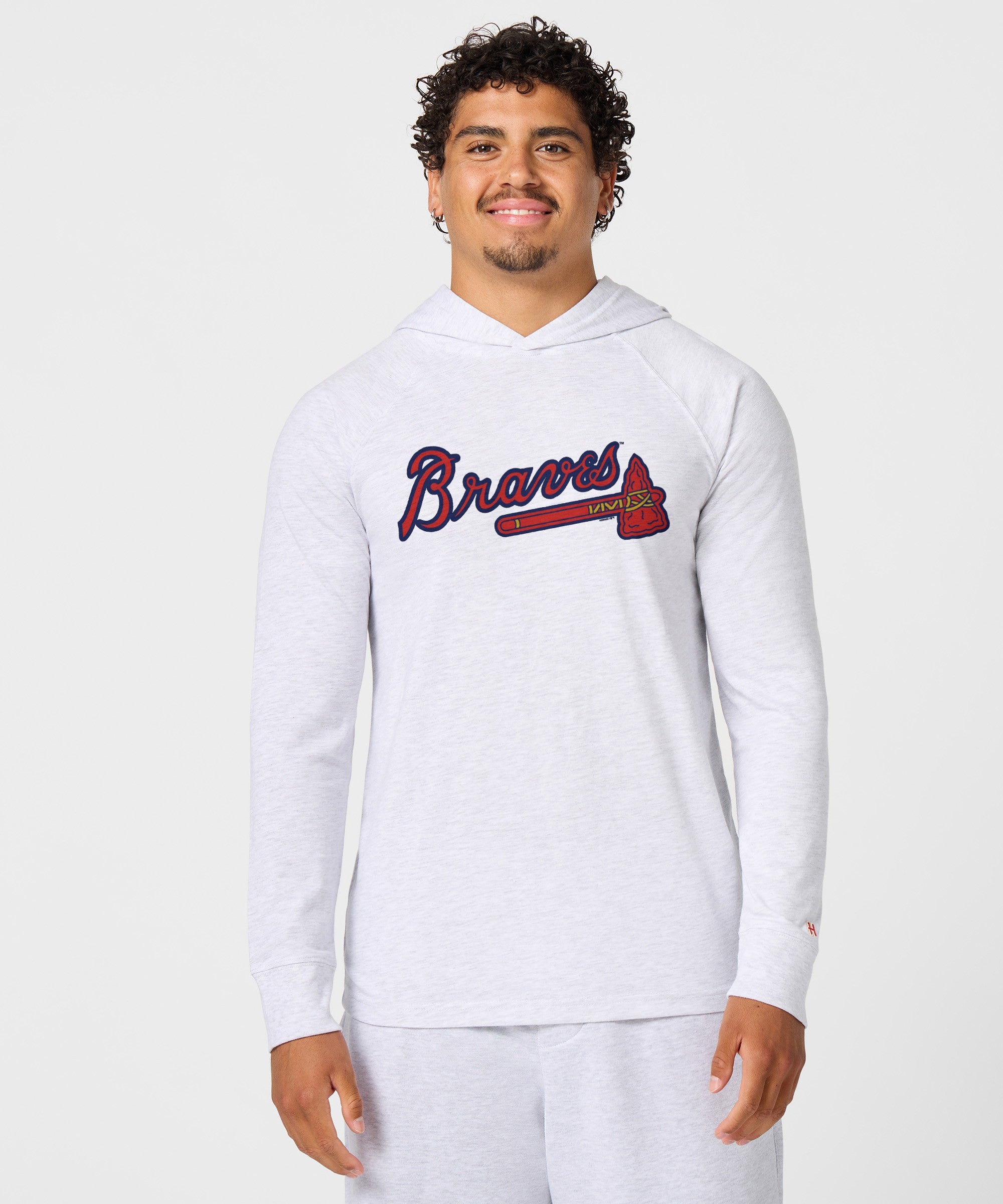 Atlanta Braves Jersey Logo '18 Lightweight Hoodie