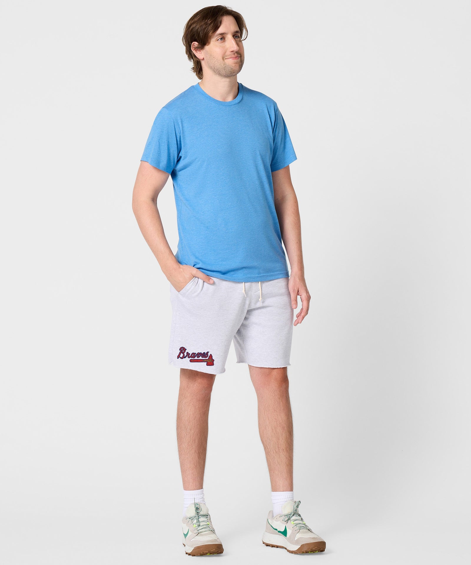 Atlanta Braves Jersey Logo '18 Sweat Shorts